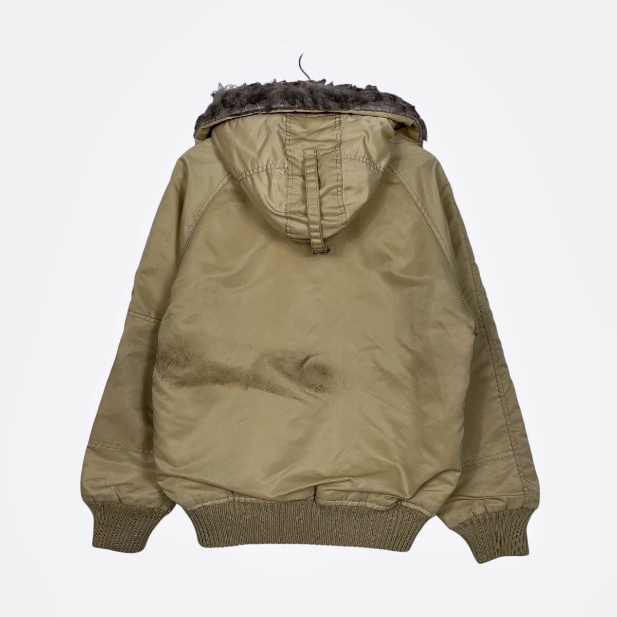 Wrangler Vintage 80s Wrangler Rapid Train N2B Sherpa Lined Jacket Size US M / EU 48-50 / 2 - 7 Thumbnail