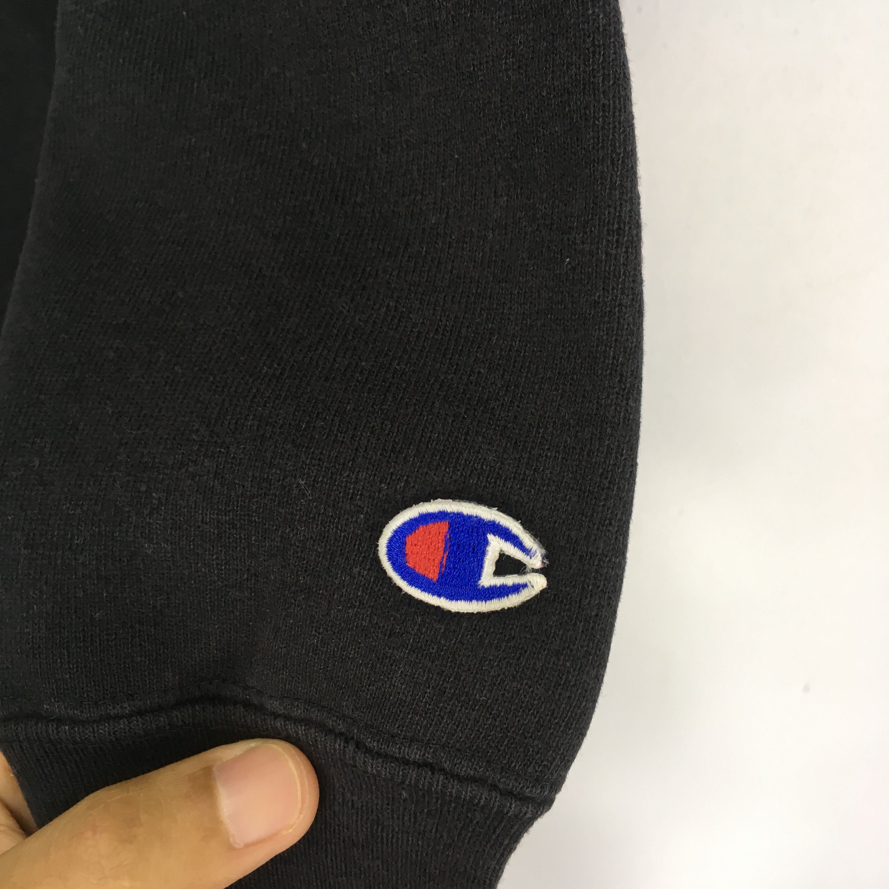 Champion Vintage 90's Champion Reverse Weave Black Sweatshirt - 501 Size US M / EU 48-50 / 2 - 6 Thumbnail