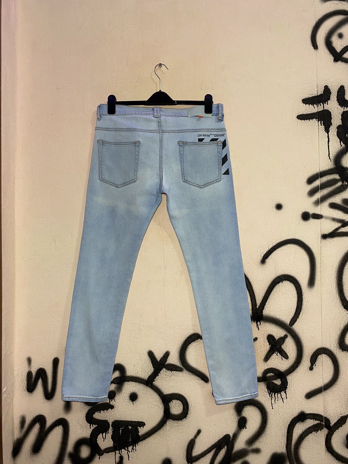 Off-White OFF-WHITE DENIM PANTS JEANS Size US 33 - 2 Thumbnail