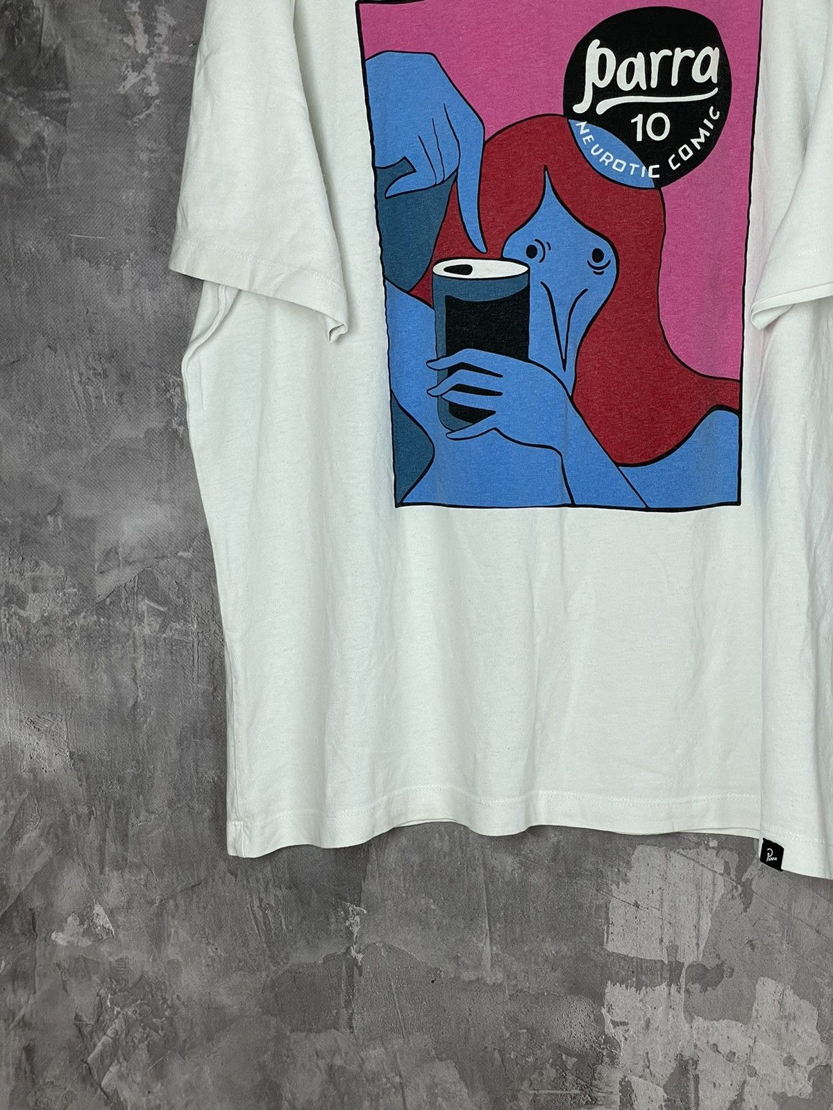 Hypebeast By Parra Men’s Graphic T Shirt in White Size XL Size US XL / EU 56 / 4 - 5 Thumbnail