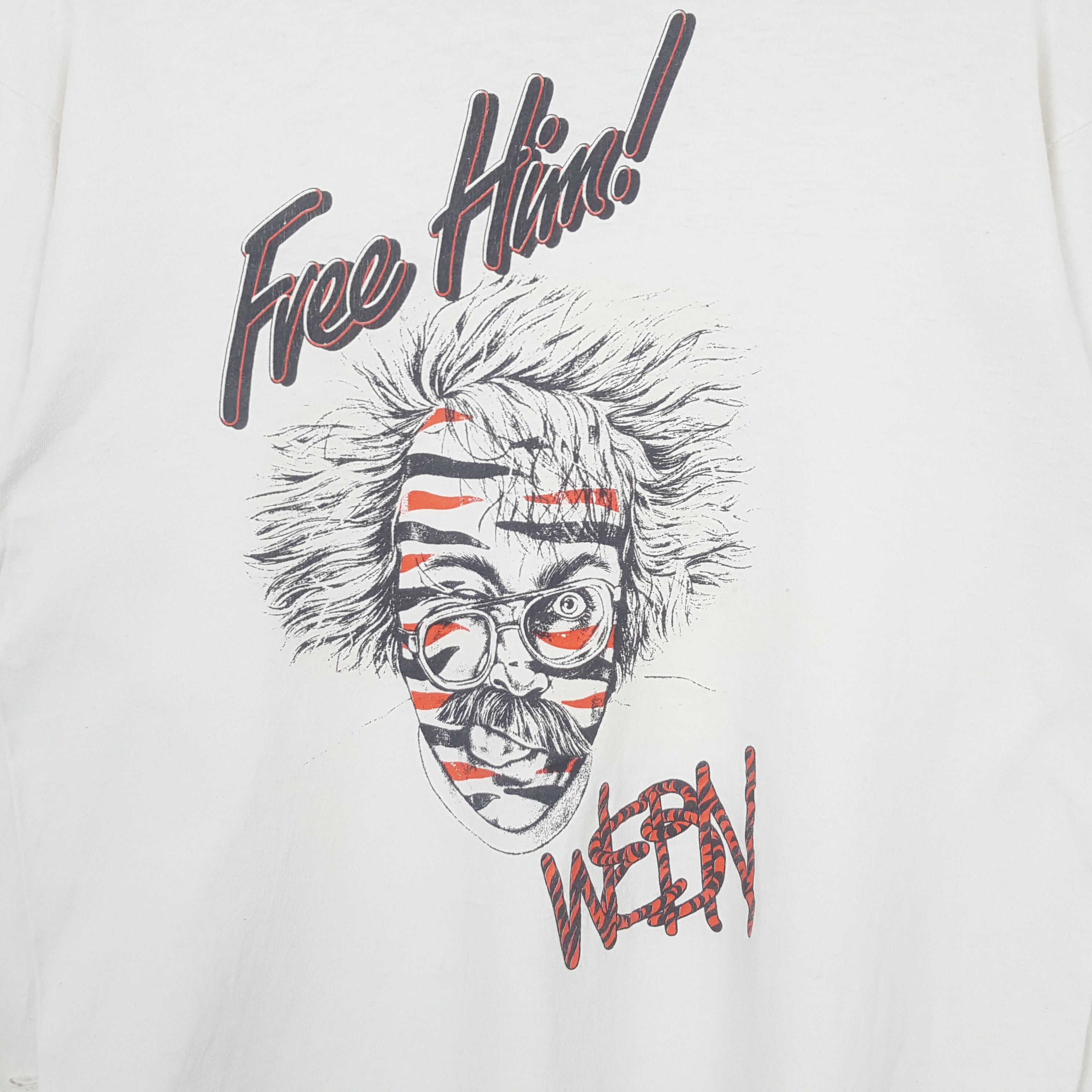 Vintage WEBN Free Him Vintage Tshirt RR25 Size US M / EU 48-50 / 2 - 2 Thumbnail