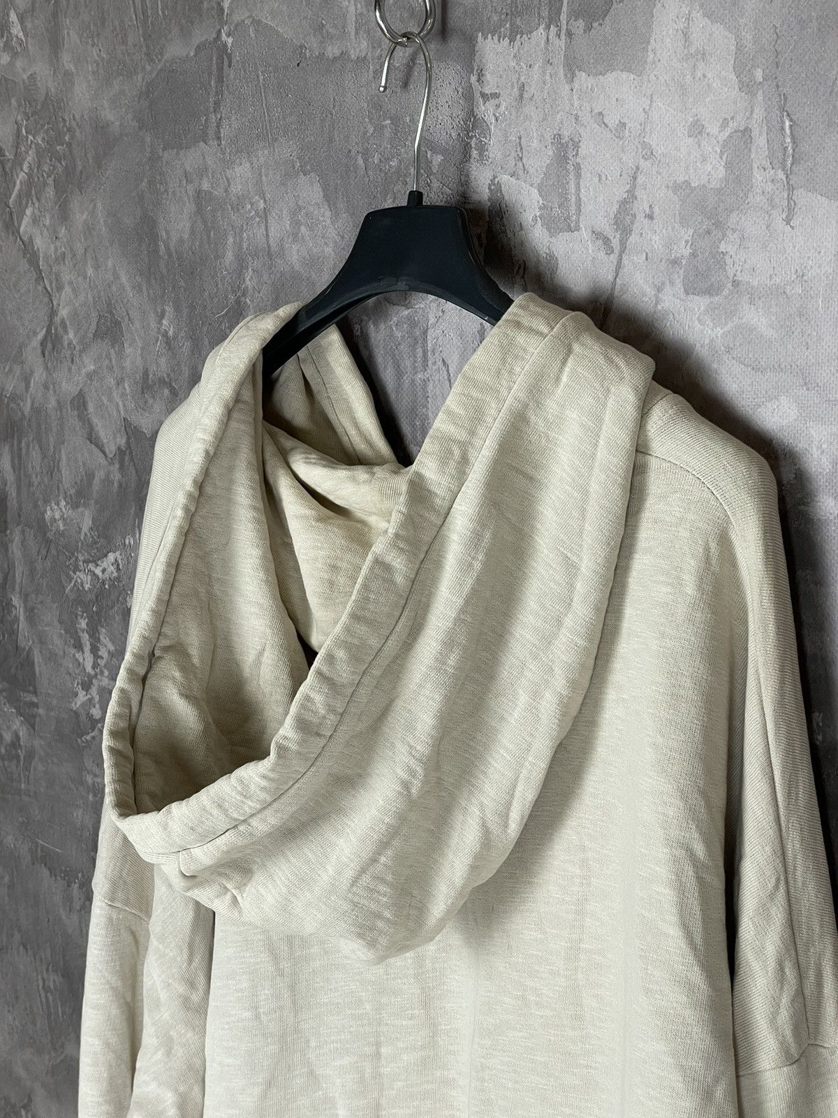 Allsaints Allsaints Oversized Fit Sand/Beige Avant Garde Y2K Hoodie Size US L / EU 52-54 / 3 - 12 Thumbnail