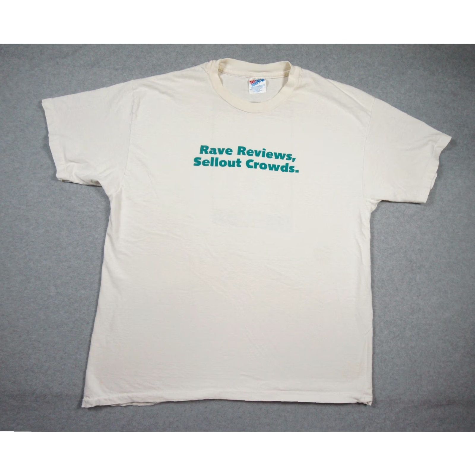 Hanes VINTAGE TurboTax Shirt Hanes T-Shirt Mens XL White 90s Graphic Print Promo Crew Neck Mens Size US XL / EU 56 / 4 - 3 Thumbnail