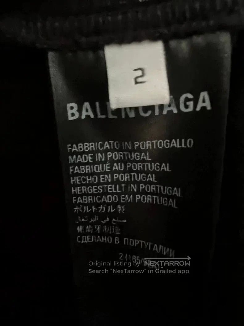Balenciaga Balenciaga Adidas Trefoil Print Tee. Size US L / EU 52-54 / 3 - 4 Thumbnail