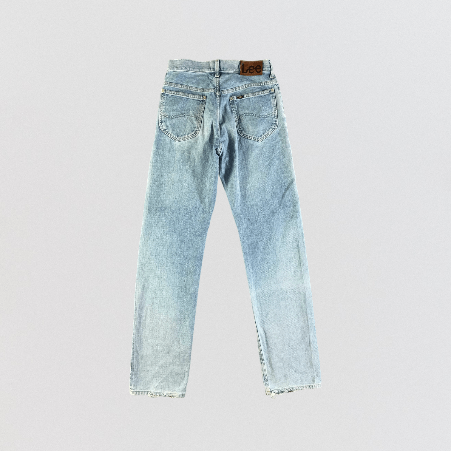 Lee × Vintage Vintage Light Wash Lee Selvedge Jeans-JM3585 Size 28" / US 6 / IT 42 - 2 Thumbnail