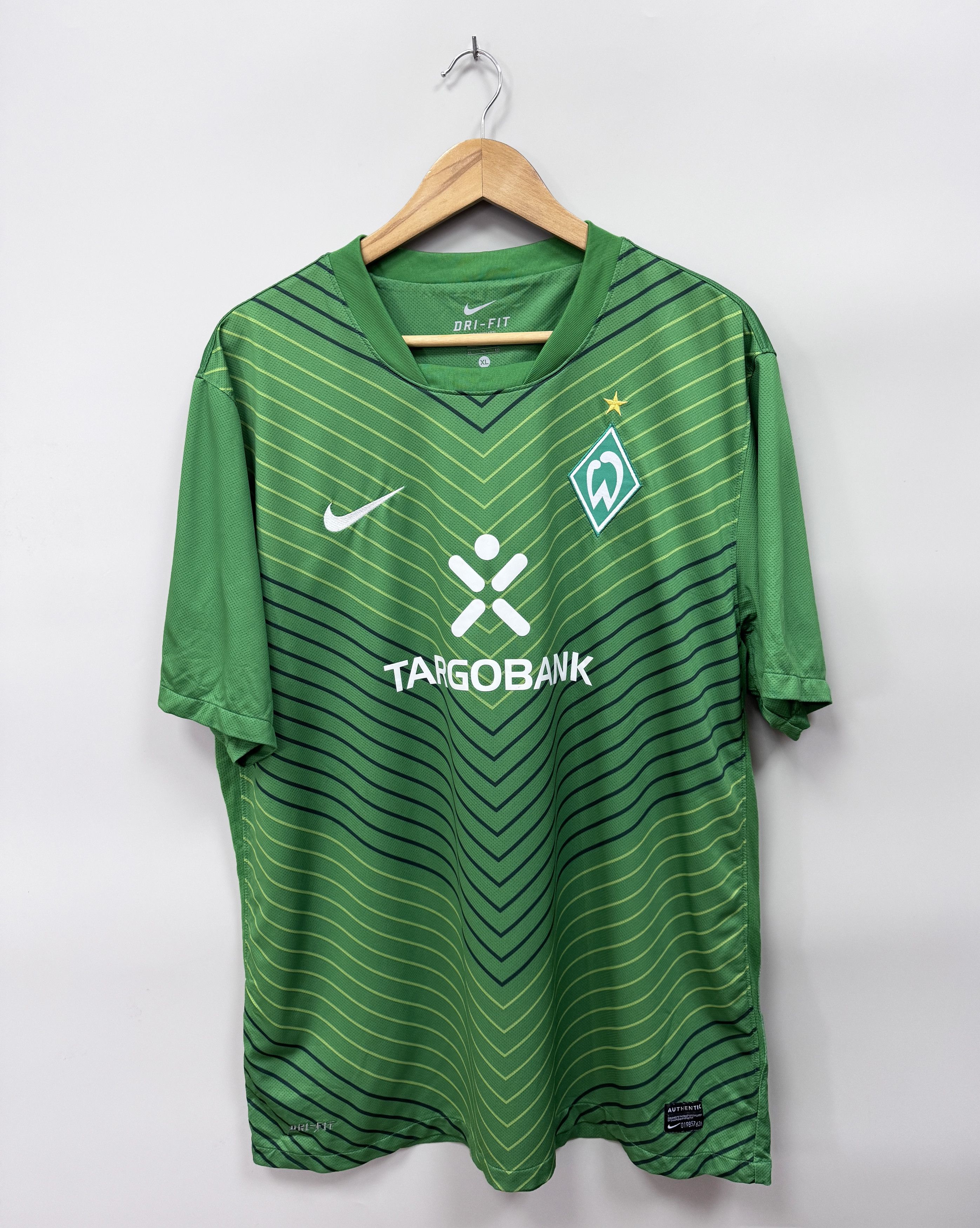 Nike 2011 2012 Werder Bremen NIKE Home Football Jersey Kit Size US XL / EU 56 / 4 - 1 Thumbnail