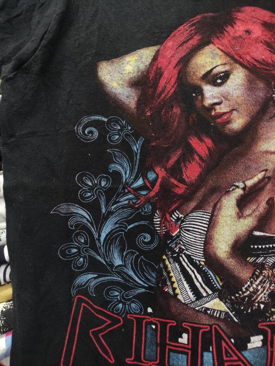 Rihanna Rihanna x Asap Rocky Diamonds Promo Tour Rap T-Shirt Size US M / EU 48-50 / 2 - 4 Thumbnail