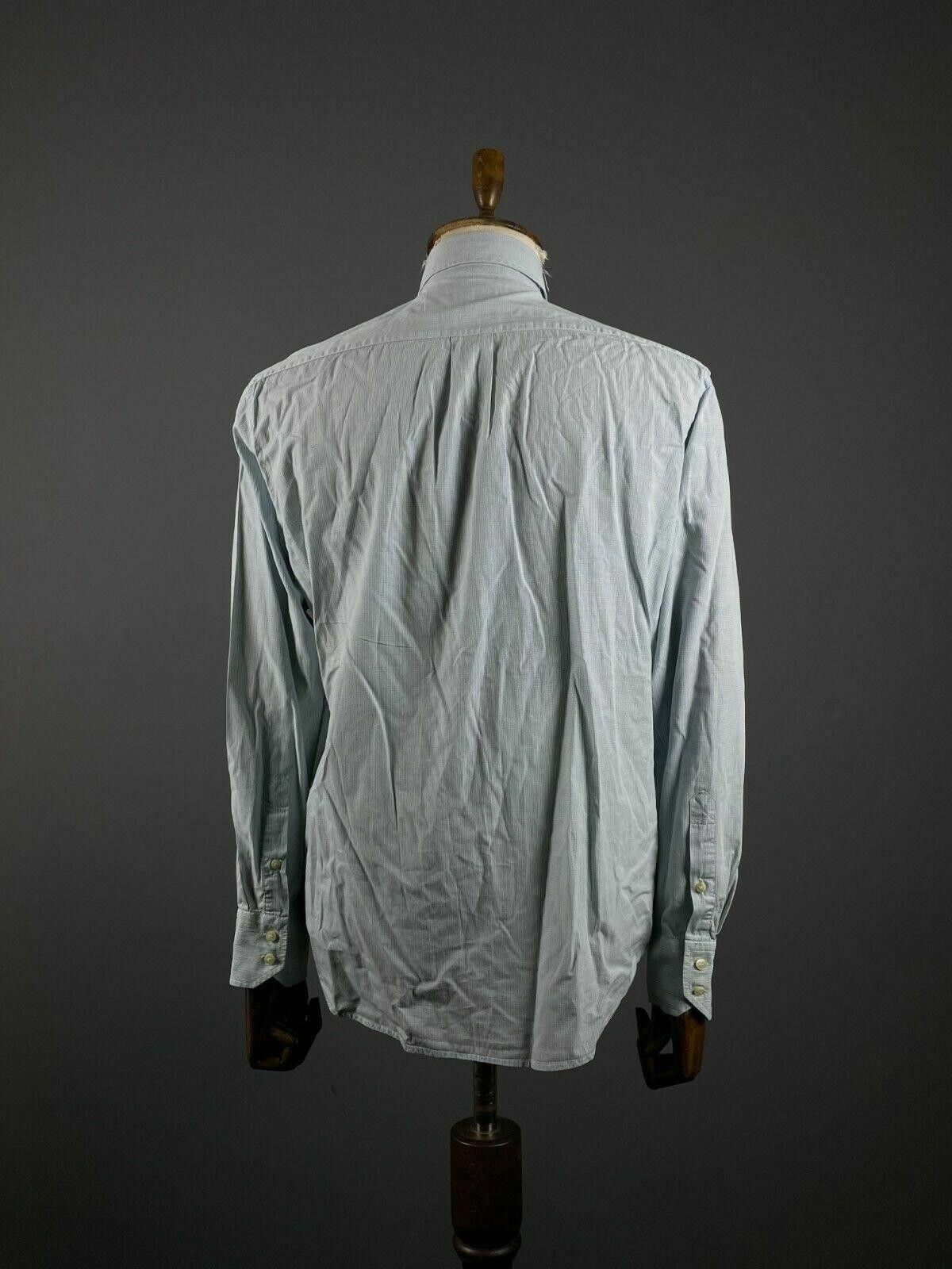 Valentino Men Valentino Roma Blue Dress Shirt Size 42 16.5 Size US M / EU 48-50 / 2 - 7 Thumbnail