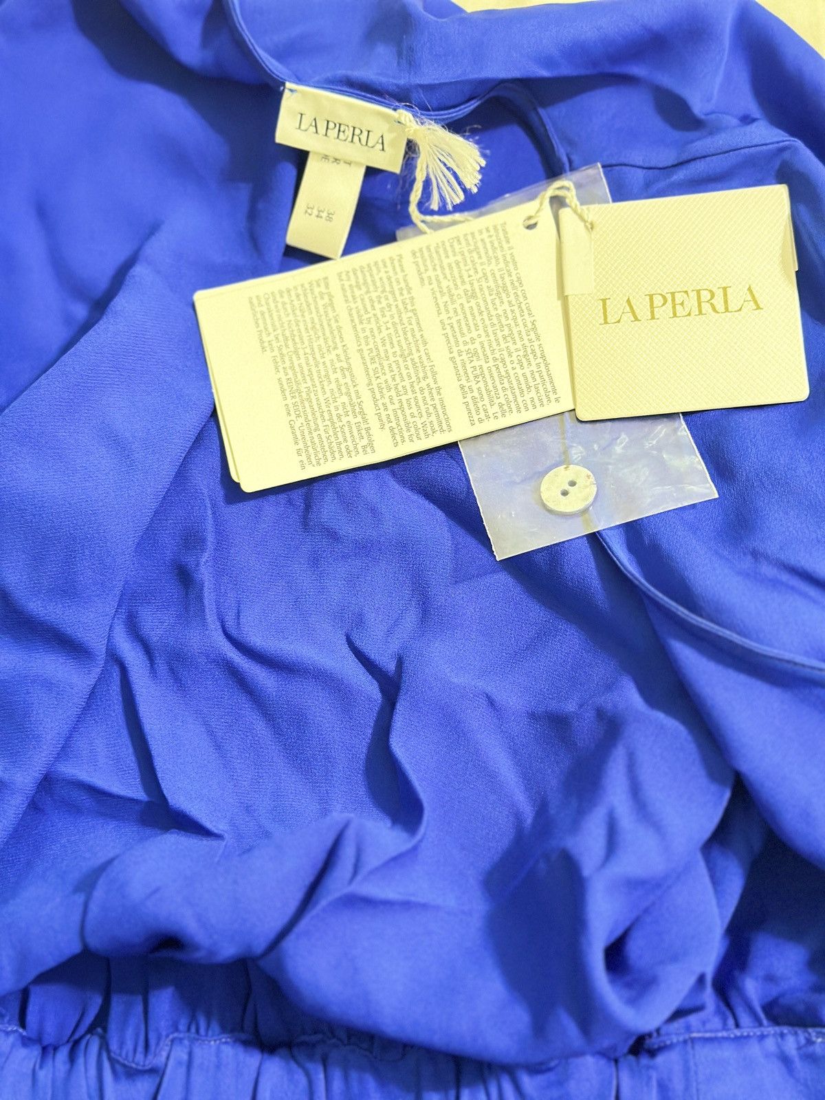 La Perla La Perla abito incrociato silk wrapped dress/pareo IT38 Size XS / US 0-2 / IT 36-38 - 2 Thumbnail