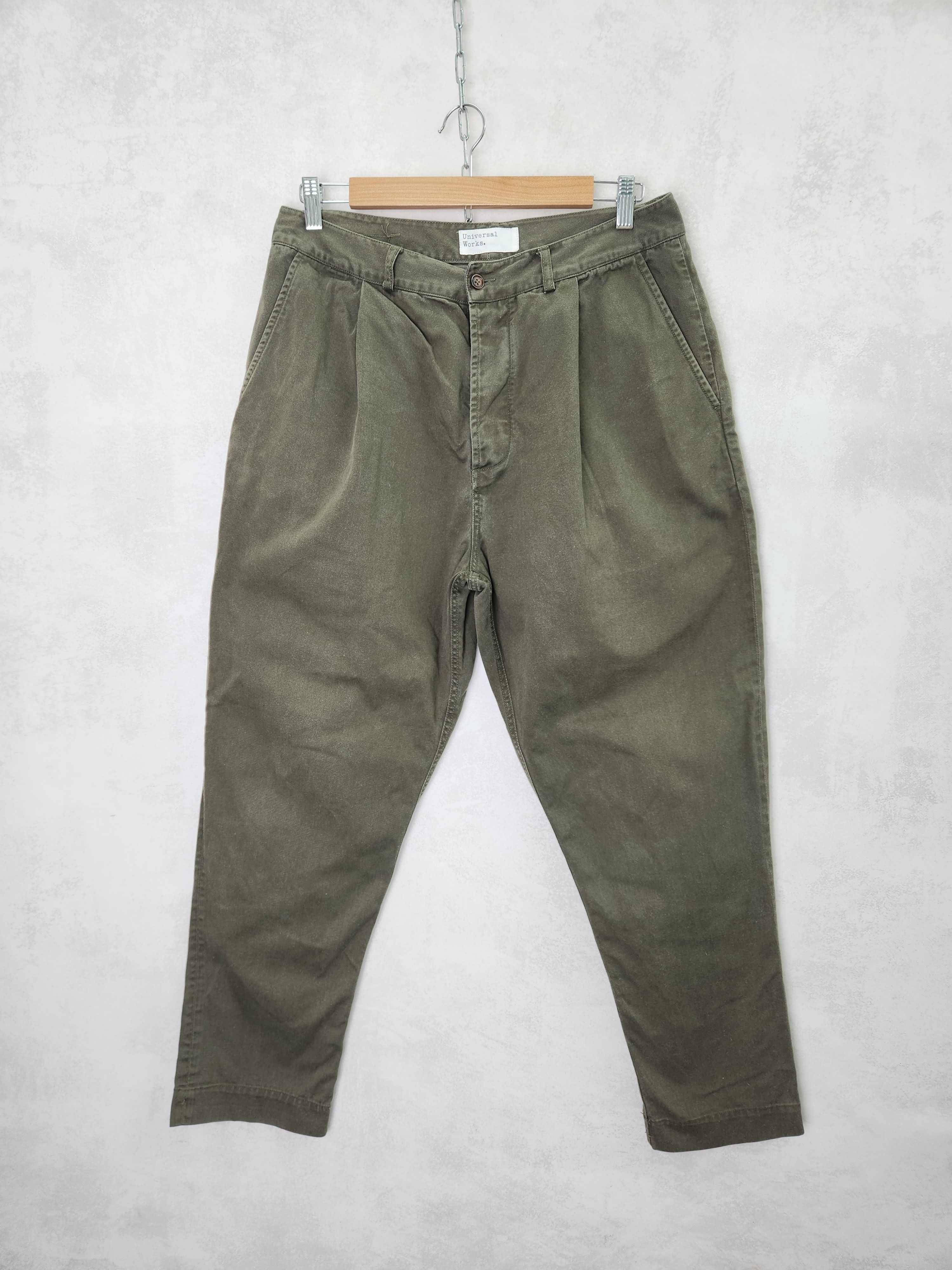 Universal Works universal works military chino olive pants size 33 Size US 33 - 3 Thumbnail