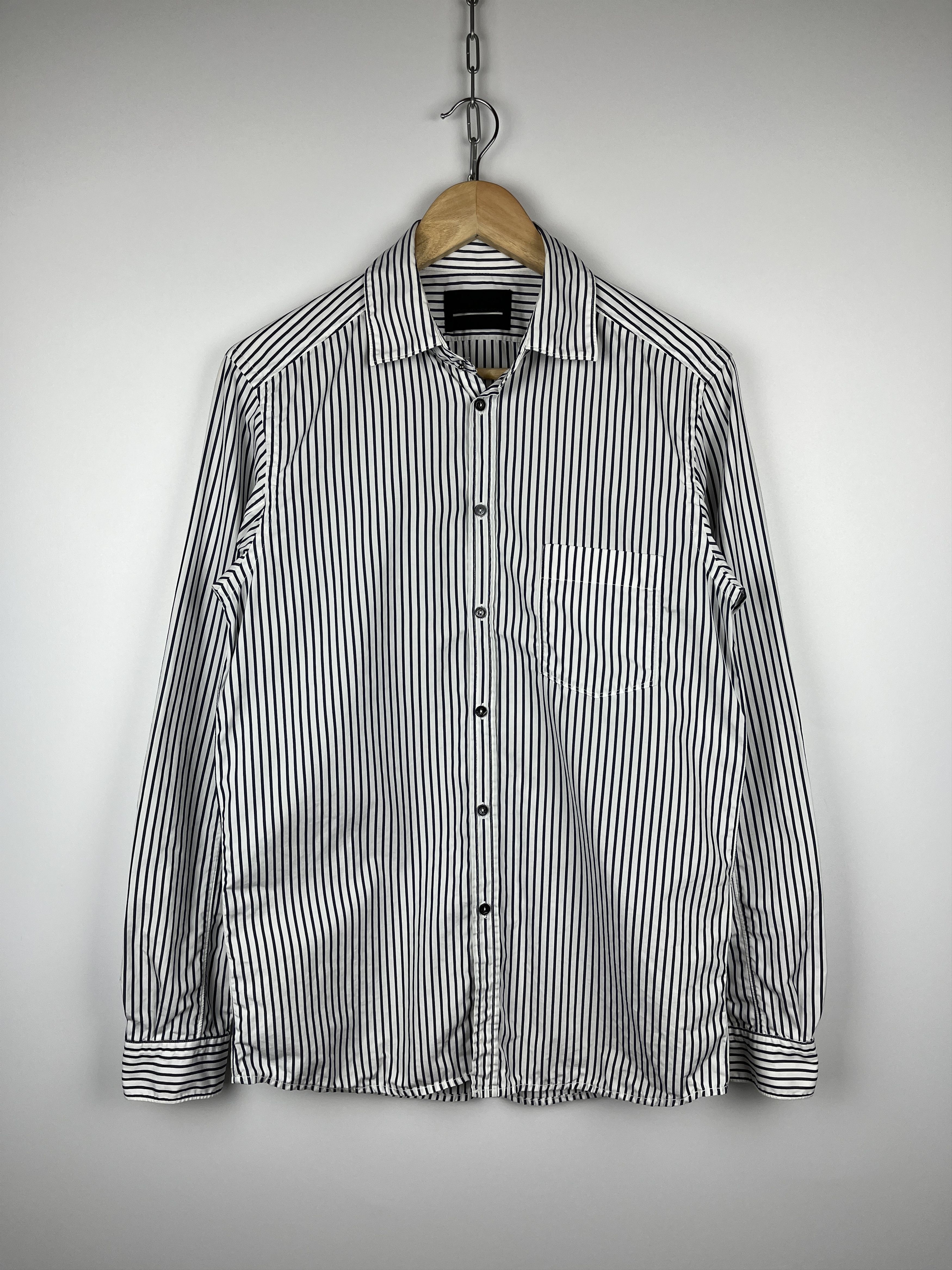 Diesel Black Gold Diesel Black Gold Collection Striped Long Sleeve Shirt Size US S / EU 44-46 / 1 - 2 Thumbnail