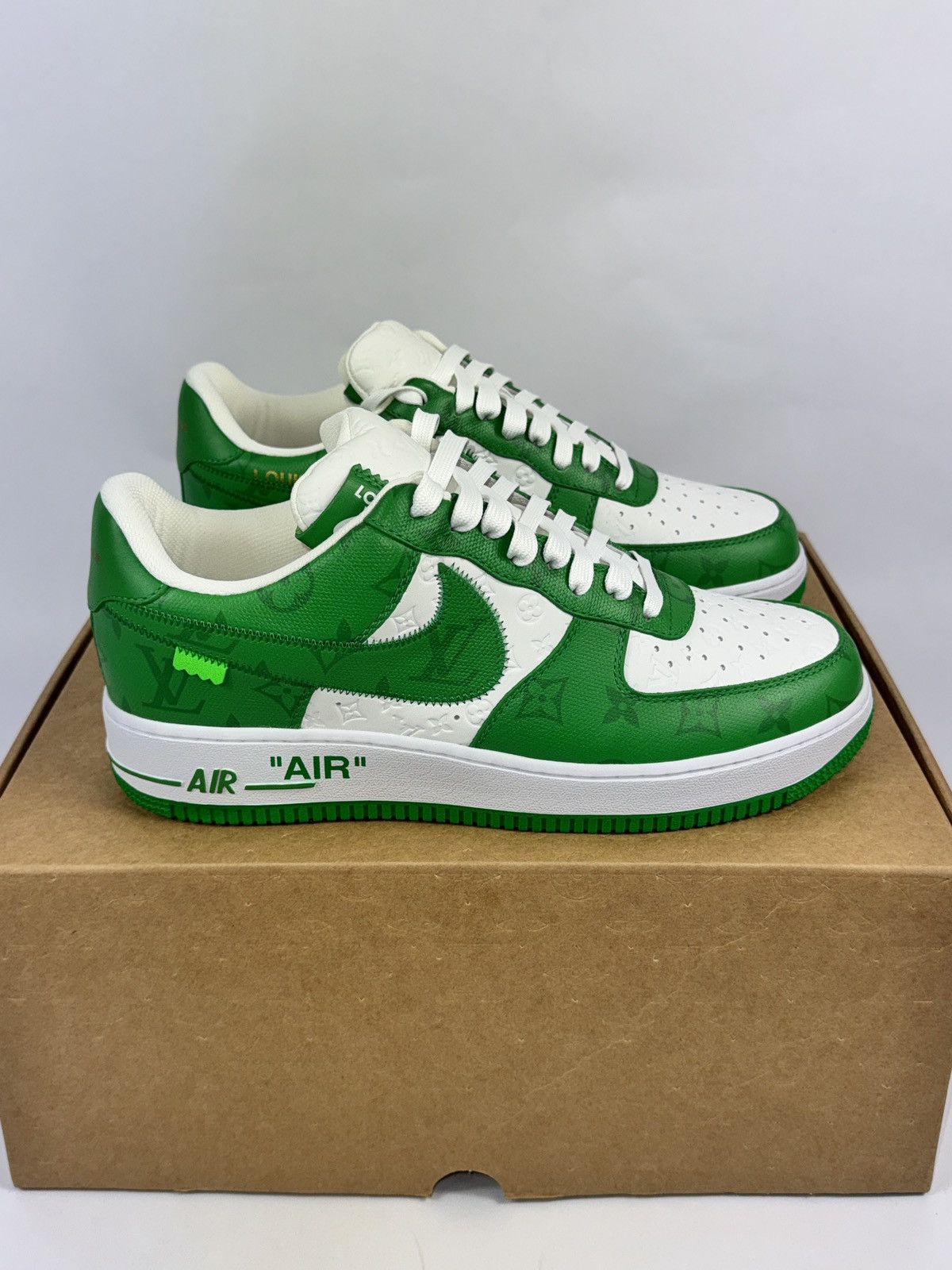 Louis Vuitton VIRGIL ABLOH LOUIS VUITTON X AIR FORCE 1 SNEAKERS Size US 9.5 / EU 42-43 - 1 Thumbnail