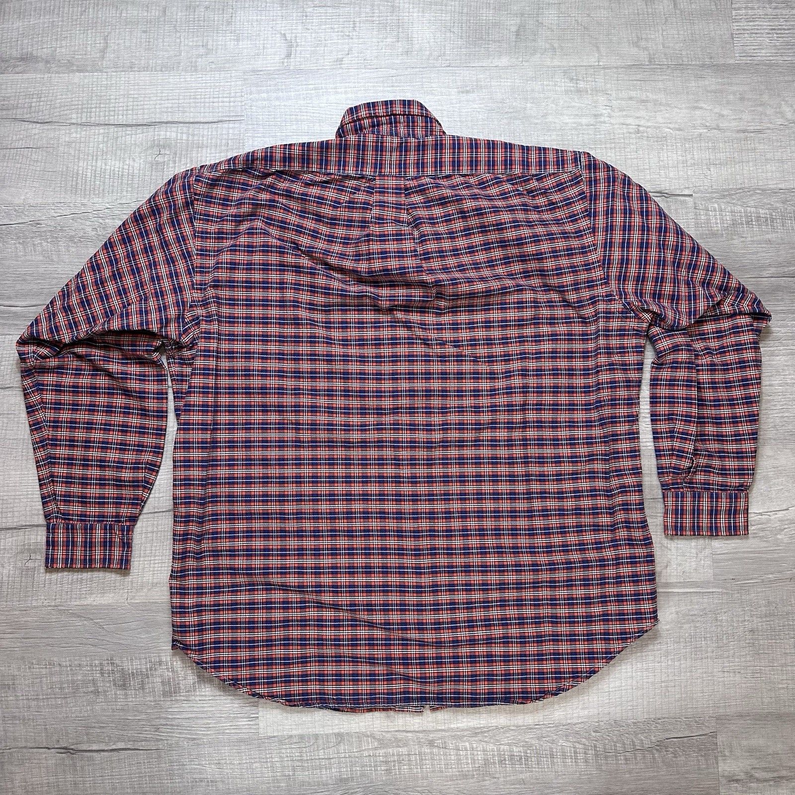 Polo Ralph Lauren Polo Ralph Lauren Mens Large Plaid Button Down "Blake" Shirt Size US L / EU 52-54 / 3 - 8 Thumbnail