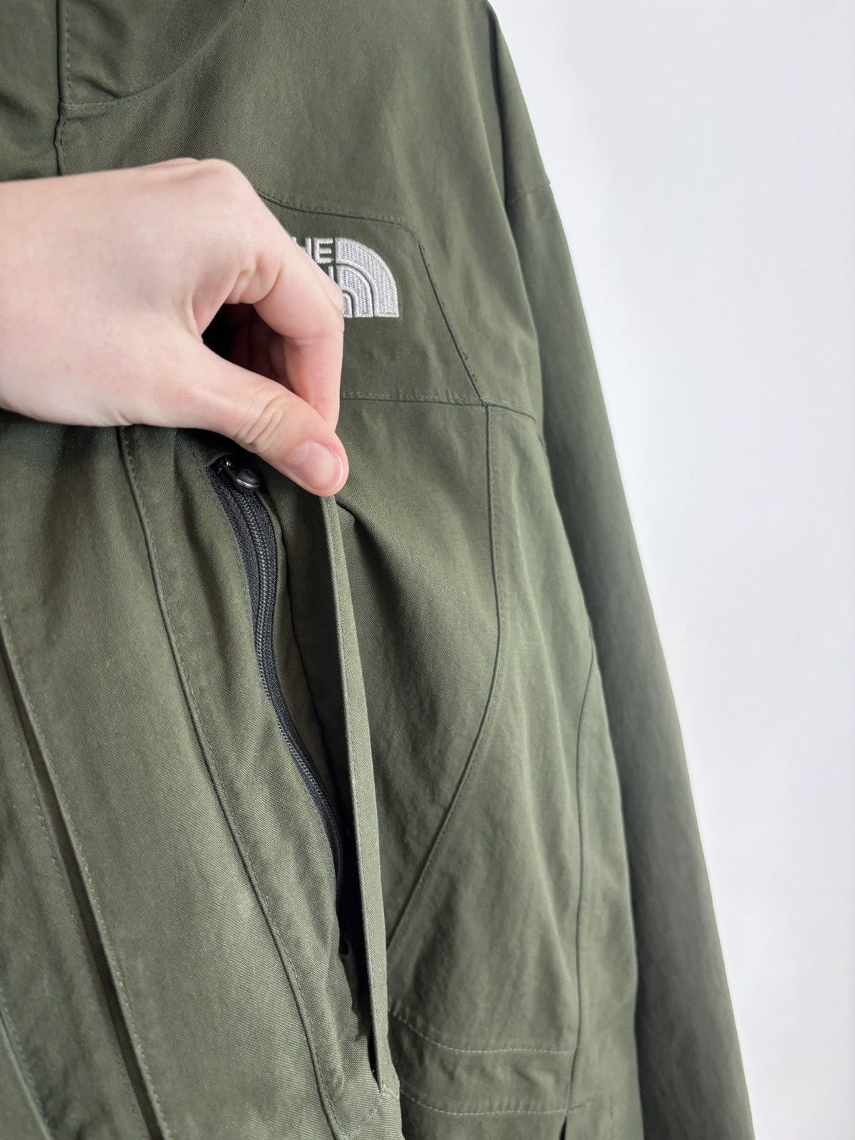 The North Face The North Face Men’s HyVent Khaki Green Hooded Jacket Size US XL / EU 56 / 4 - 9 Thumbnail