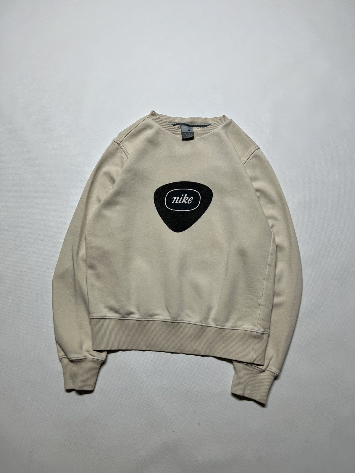 Nike × Vintage Vintage Y2k Nike 💛 Big Logo Crewneck Sweatshirt 00’s Size S / US 4 / IT 40 - 3 Thumbnail
