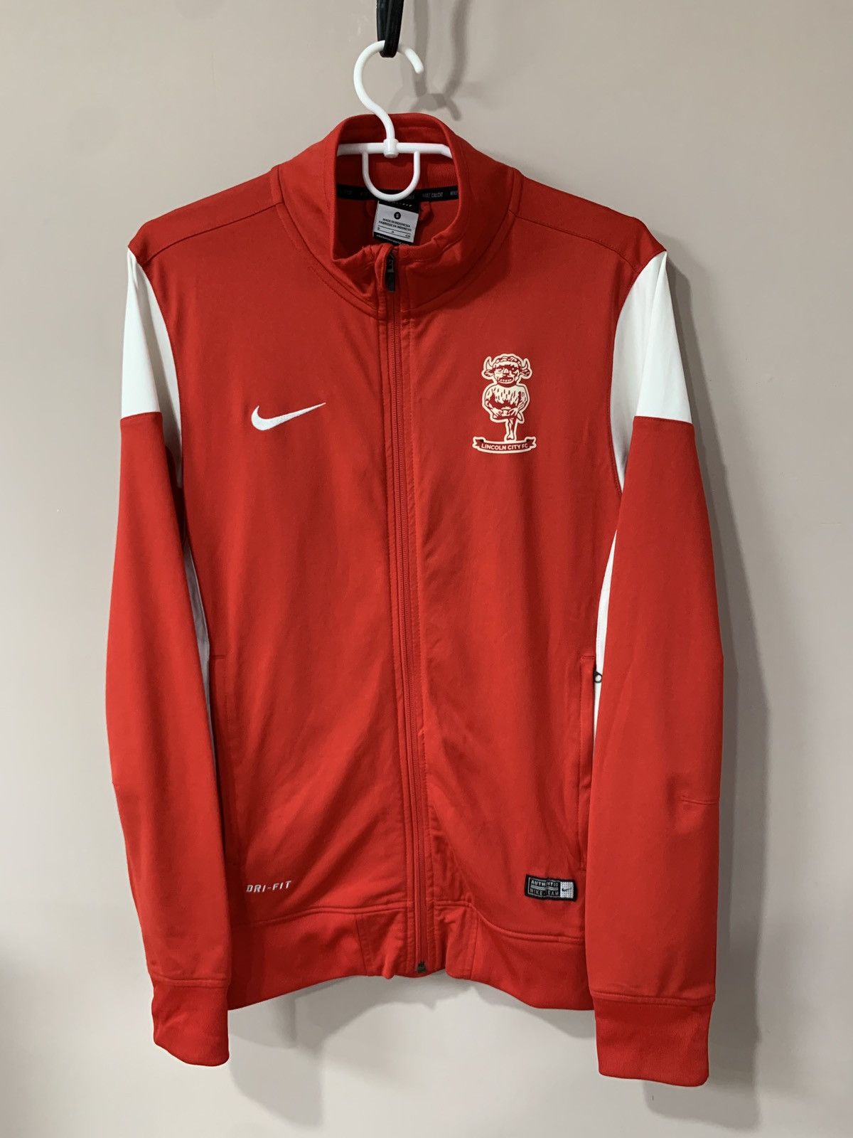 Nike Lincoln City Full Zip Football Jacket Nike Soccer Size S Size US S / EU 44-46 / 1 - 1 Thumbnail