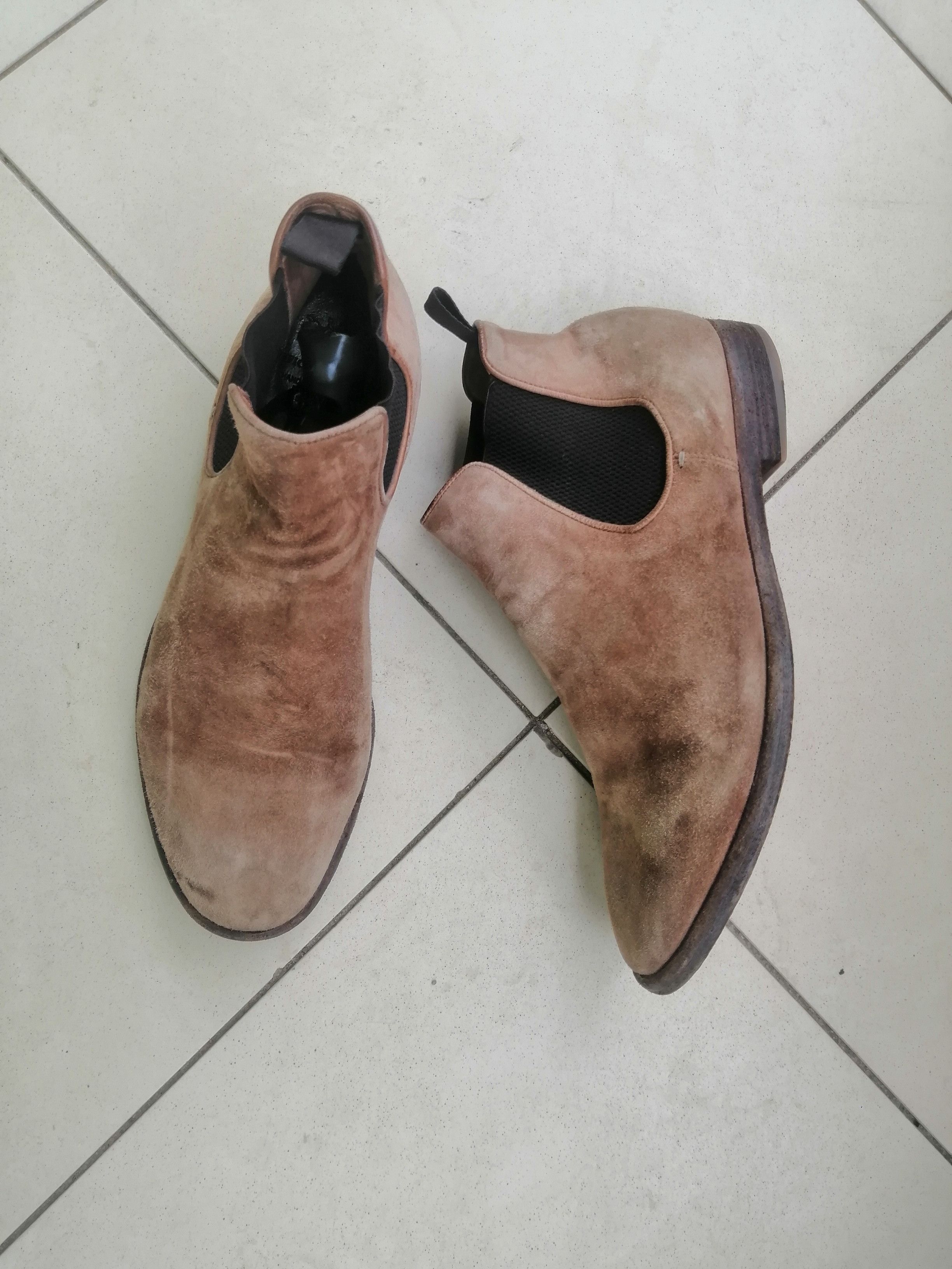 Officine Creative Officine Creative Suede Chelsea Boots Tan EU 42.5 Size US 9.5 / EU 42-43 - 2 Thumbnail