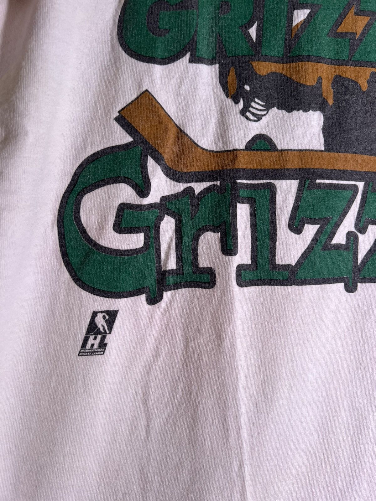 Vintage 80’s 90’s VTG Vintage Denver Grizzlies Hockey Bear Retro Tee Size US M / EU 48-50 / 2 - 5 Thumbnail
