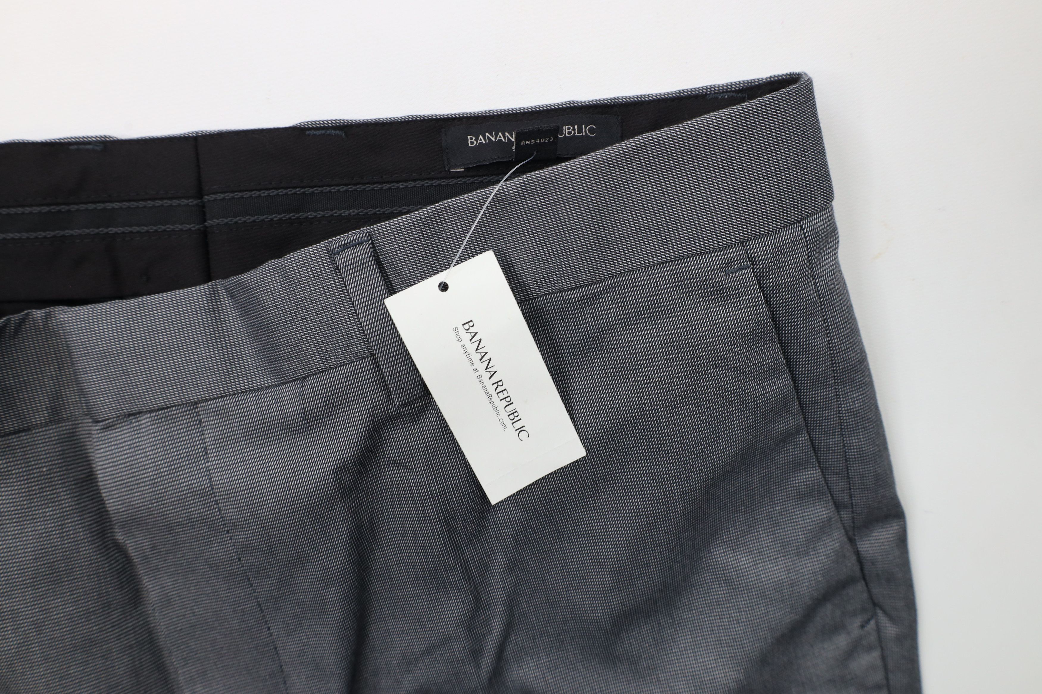 Banana Republic × Vintage New Banana Republic Fit Non Iron Stretch Cotton Dress Pants Size US 34 / EU 50 - 5 Thumbnail