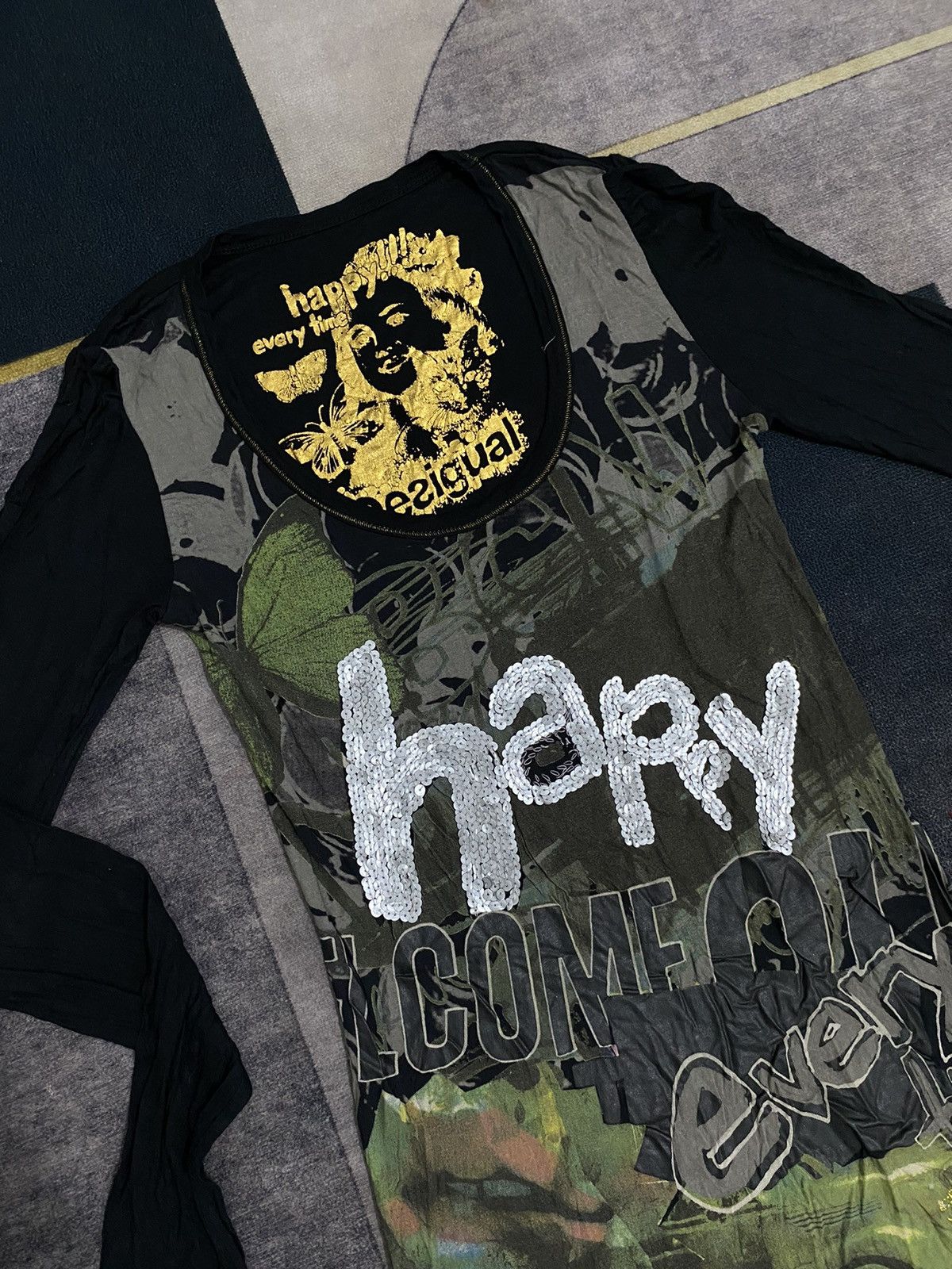 Hysteric Glamour DESIGUAL Y2K IFSIXWASNINE STYLE LONG SLEEVE Size S / US 4 / IT 40 - 2 Thumbnail