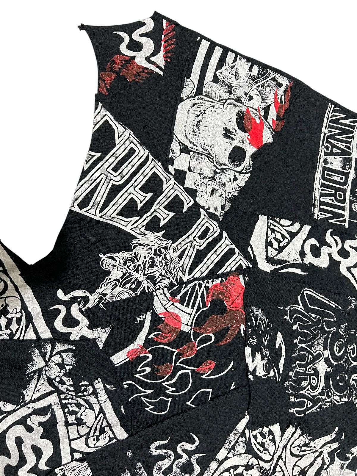 Comme des Garcons 2002 Junya watanabe patchwork live to ride Size US M / EU 48-50 / 2 - 6 Thumbnail