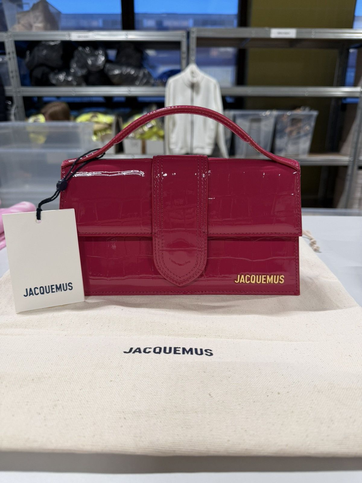 Jacquemus Le Grand Bambino Shoulder Bag NEW 1250$