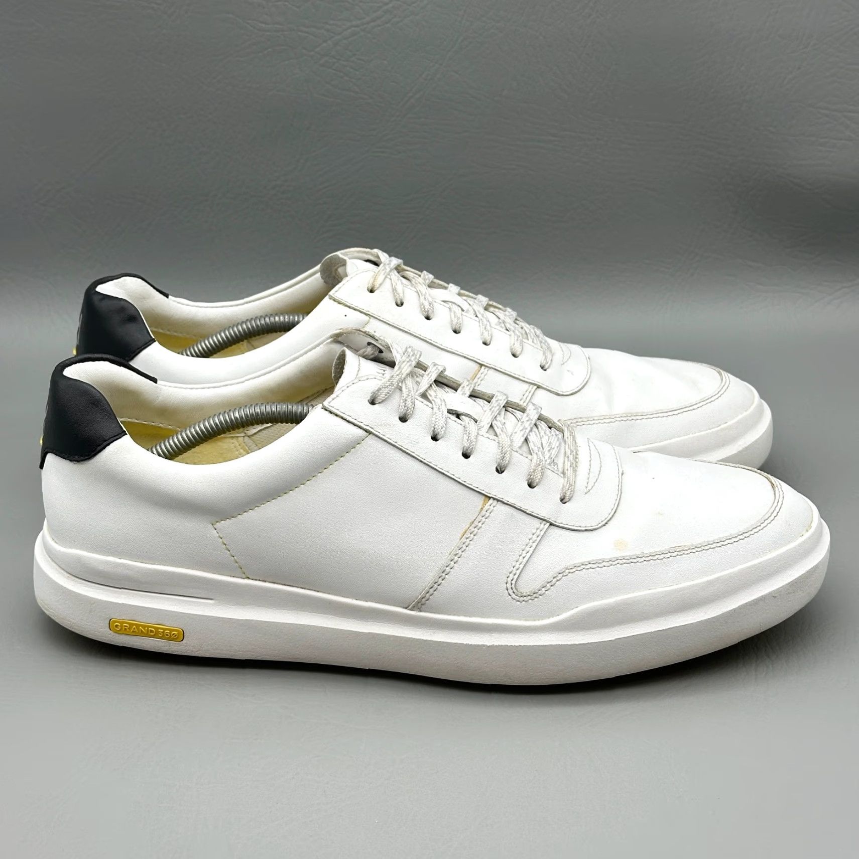 Cole Haan VINTAGE Cole Haan Grand 360 Mens Size 13 M White Golf Performance Waterproof Sneaker Size US 13 / EU 46 - 4 Thumbnail