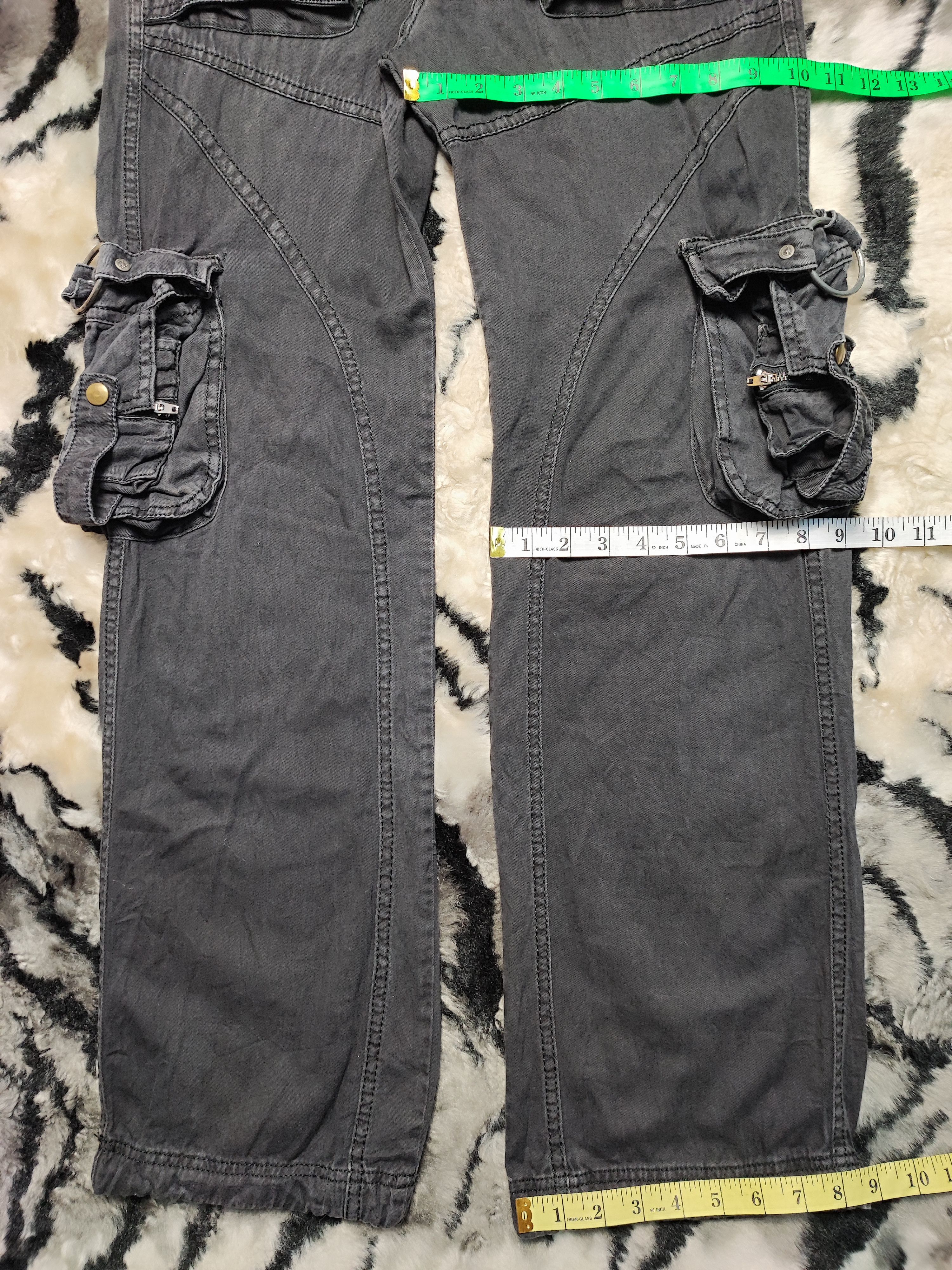 Japanese Brand PUNK STYLE BONDAGE MULTIPOCKET PANTS JAPAN Size US 30 / EU 46 - 7 Thumbnail