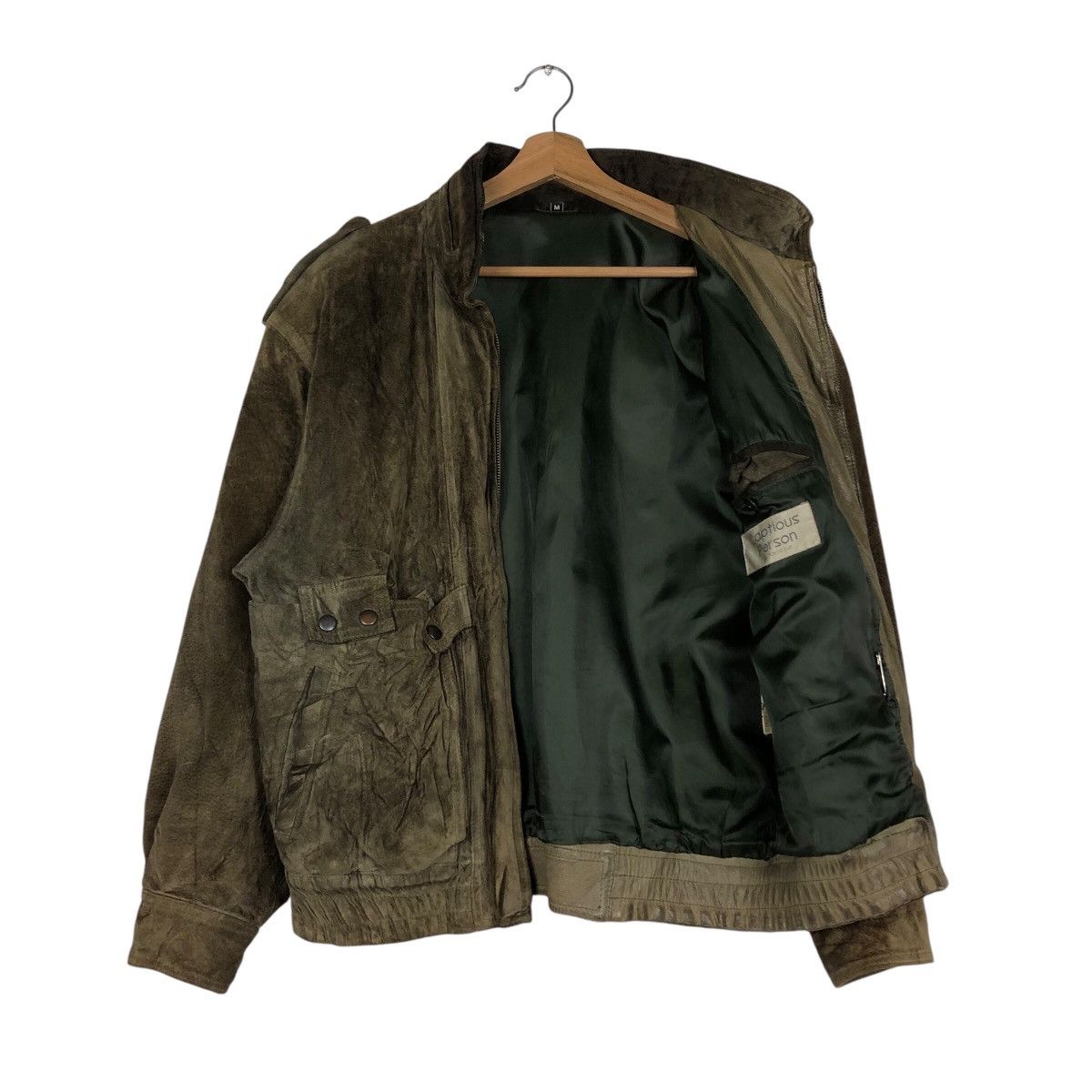 Japanese Brand 📌Vintage Biker Leather Jacket Captious Person Issey Miyake Size US M / EU 48-50 / 2 - 12 Thumbnail