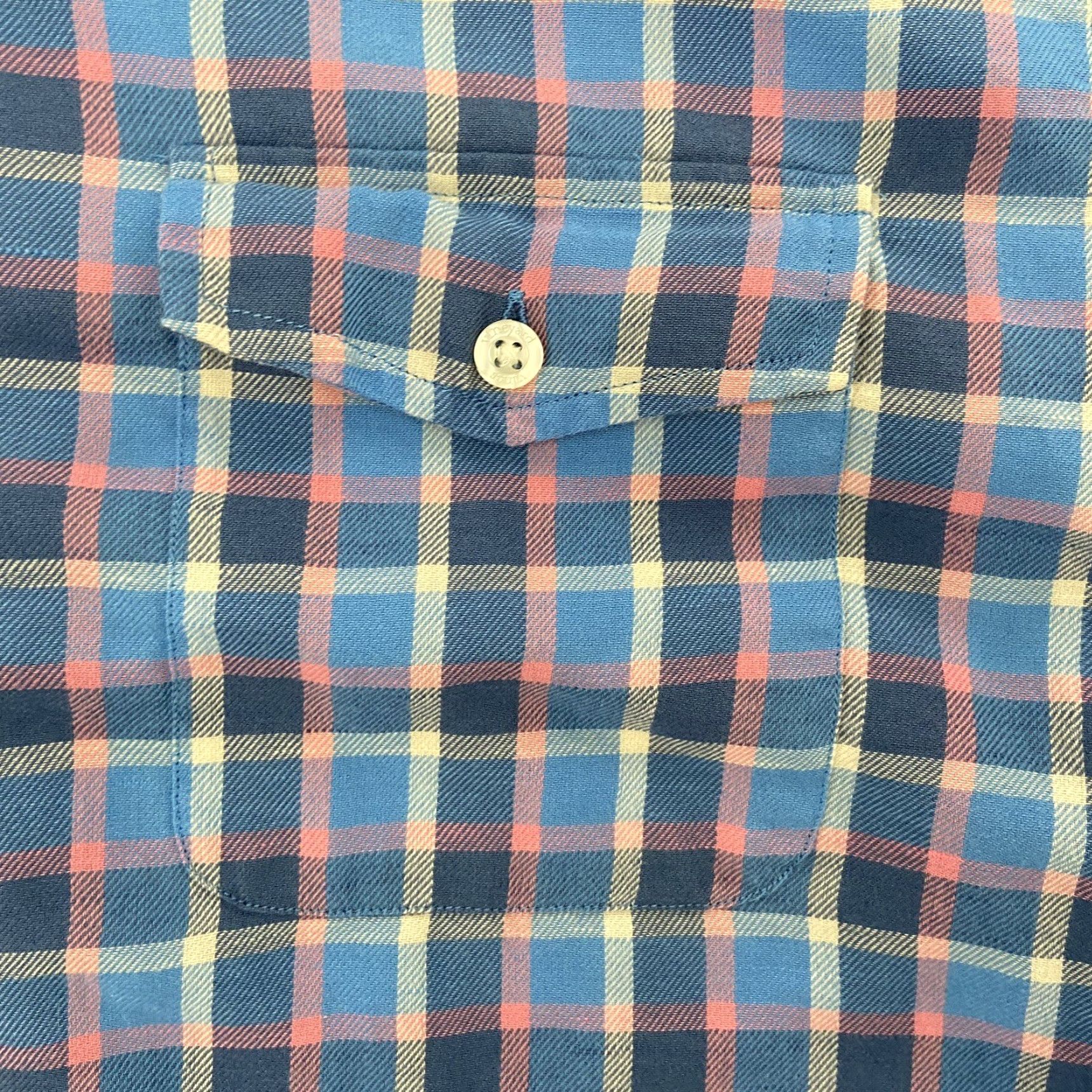 Vineyard Vines VINTAGE Vineyard Vines Mens Shirt Adult Large Blue Plaid Long Sleeve Button Slim Fit Crosby 90s Casual Size US L / EU 52-54 / 3 - 5 Thumbnail