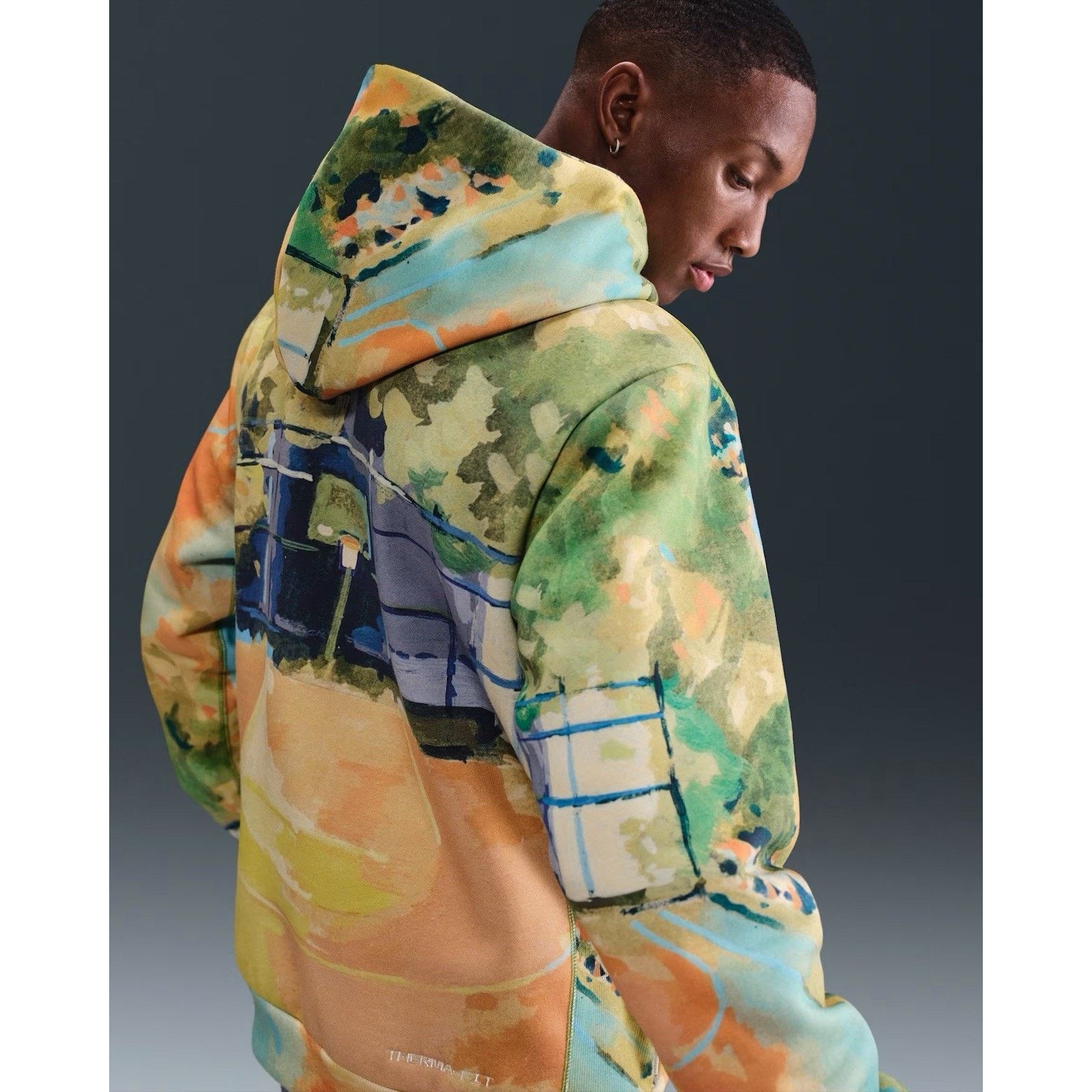 Nike Nike Standard Issue Therma-FIT Pullover Hoodie Medium Size US M / EU 48-50 / 2 - 2 Thumbnail
