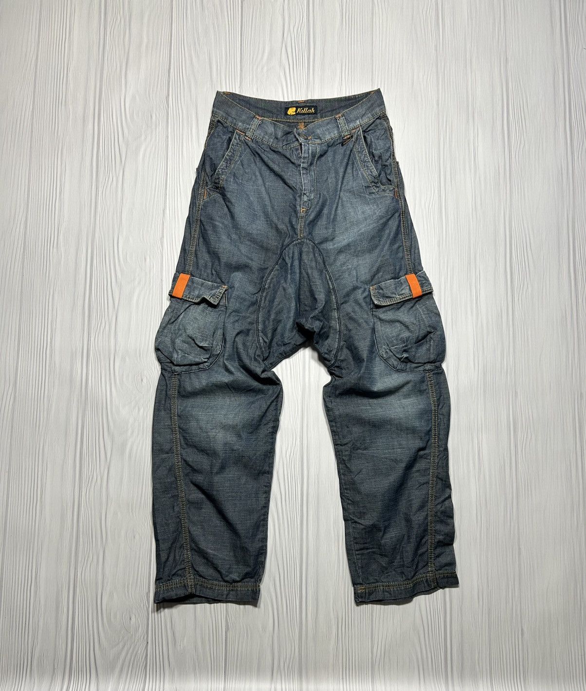 Miss Sixty VTG! Rare! Y2K Killah Miss Sixty Drop Crotch Denim Pants 29 Size 29" - 1 Thumbnail