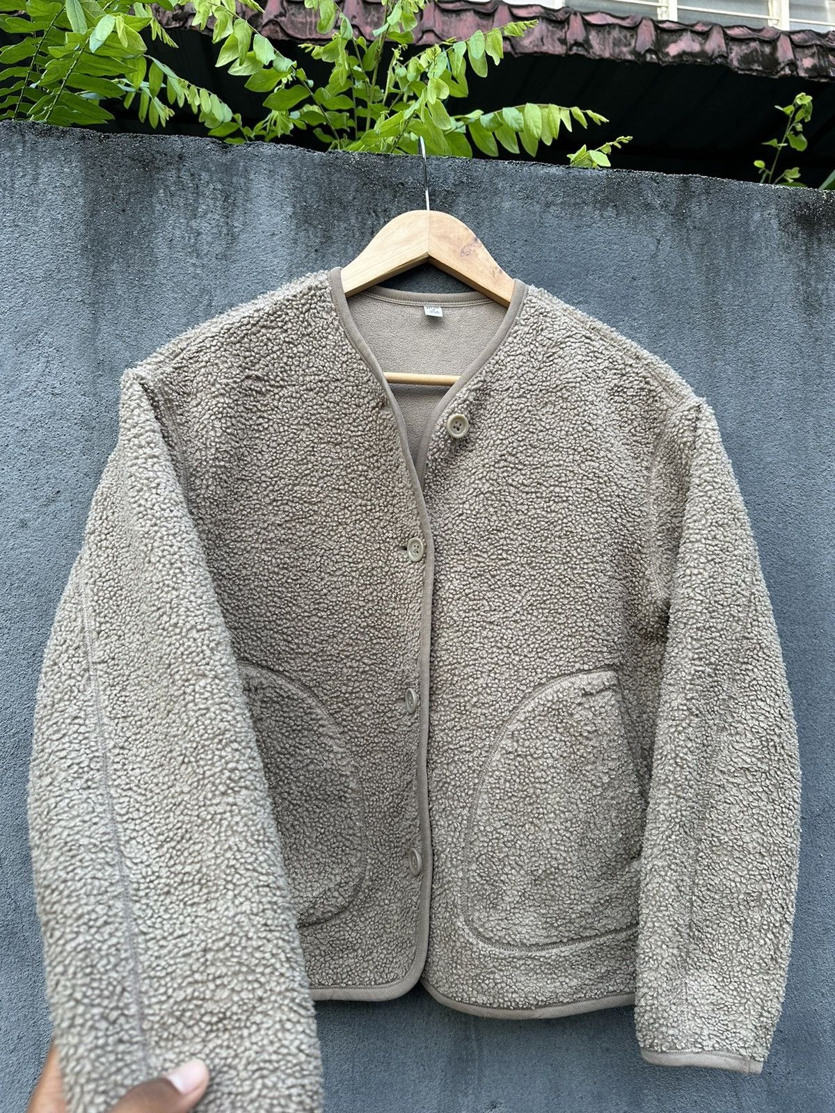 Japanese Brand 👹Uniqlo Japan Fleece Cardigan Size US XS / EU 42 / 0 - 6 Thumbnail
