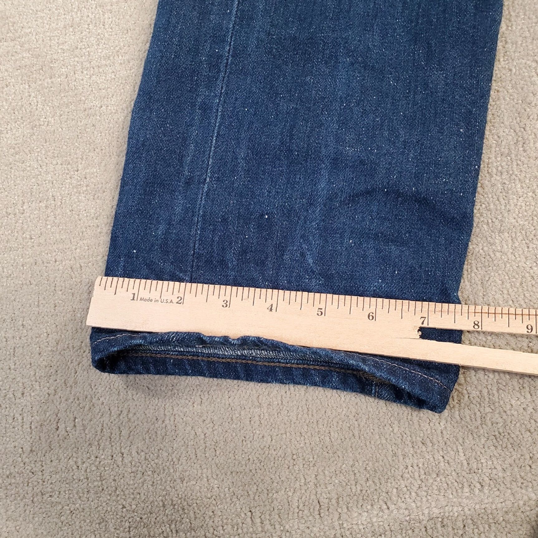 Madewell Madewell Jeans Mens 34x32 Slim Straight Leg Dark Wash Denim Size US 34 / EU 50 - 6 Thumbnail