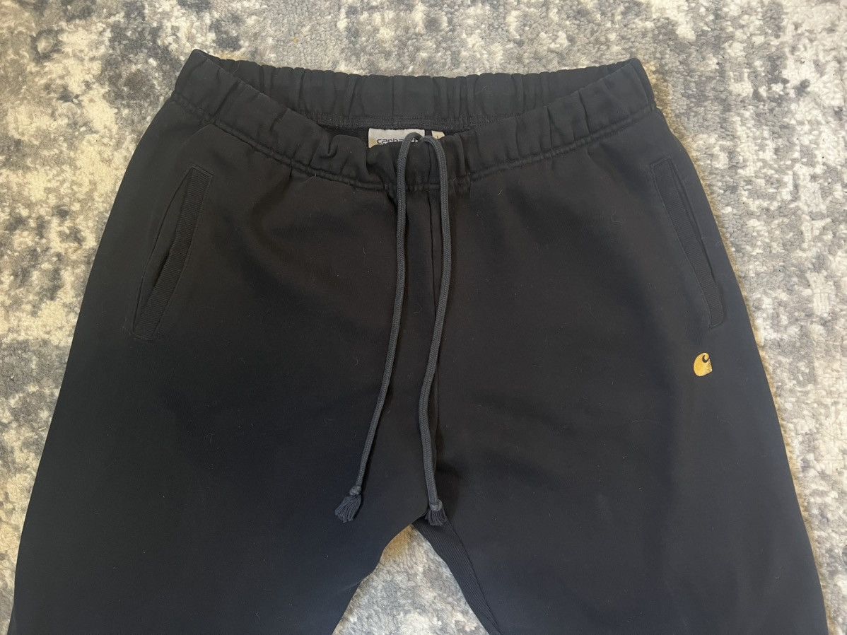 Carhartt Wip CARHARTT WIP - CHASE SWEATPANTS - BLACK - SIZE LARGE Size US 44 / EU 60 - 2 Thumbnail