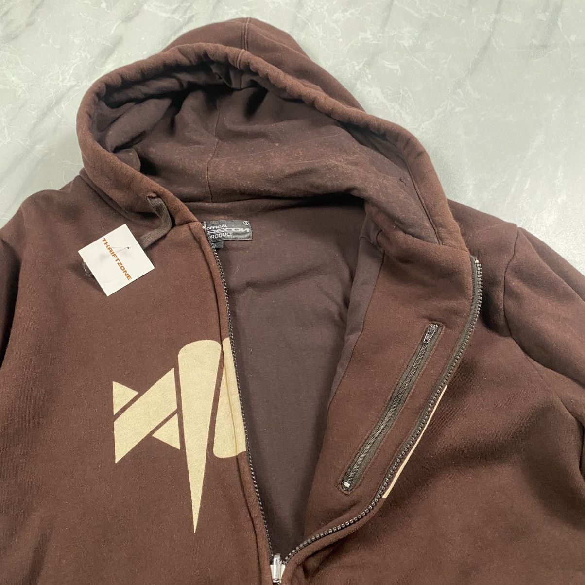 Recon Rare y2k Recon Heavy Hooded Zip Up Sweater Jacket Size US L / EU 52-54 / 3 - 9 Thumbnail