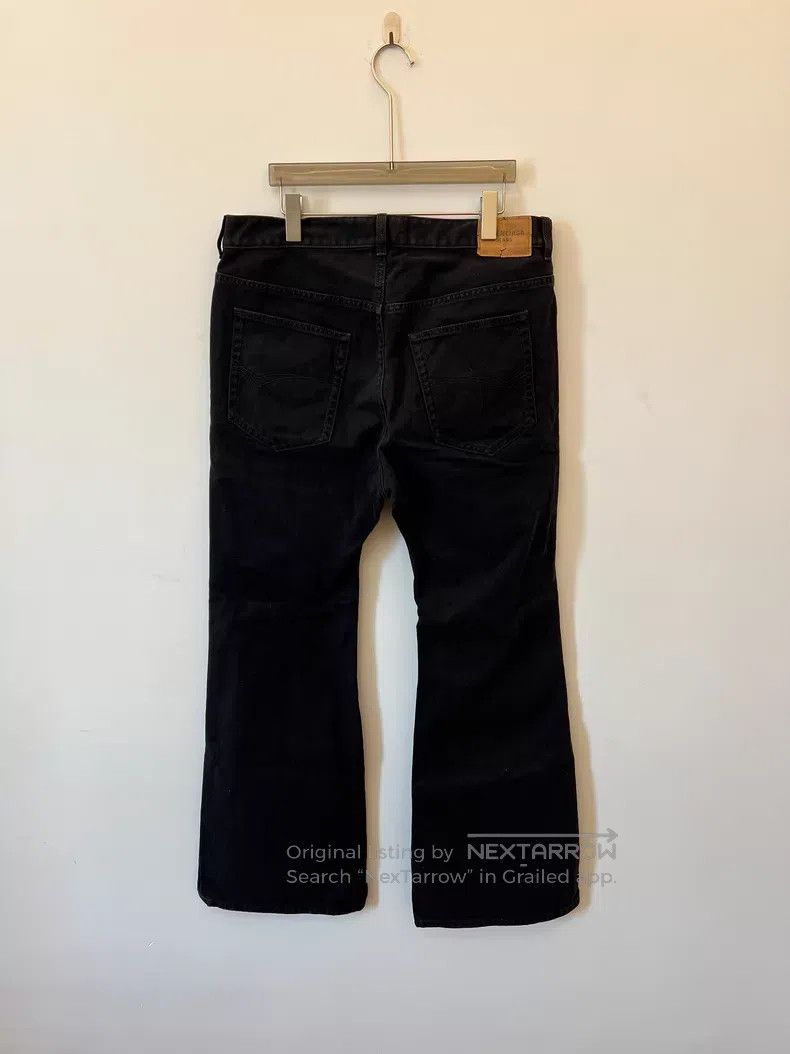 Balenciaga Balenciaga size M Black Flared Denim Pants Size US 27 - 2 Thumbnail