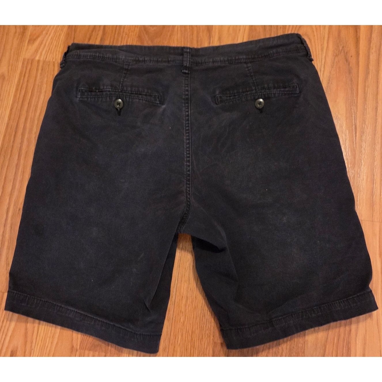 Aeropostale Aeropostale Denim Black Jean Shorts - Men's Size 32 Size US 32 / EU 48 - 4 Thumbnail