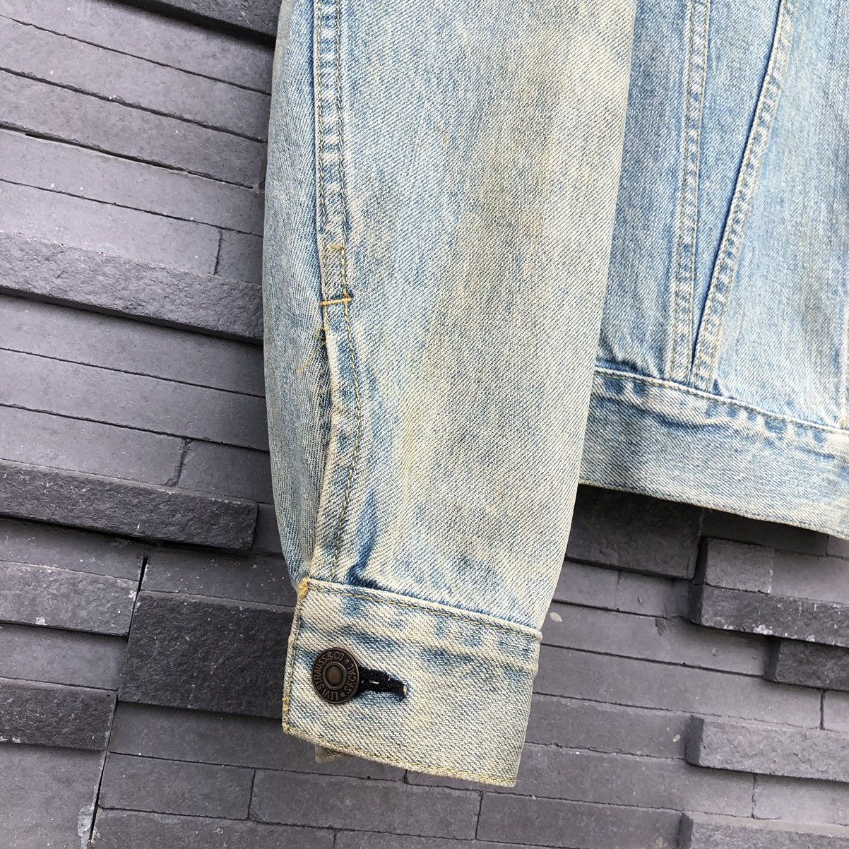Levi's Vintage Clothing Vintage 90s LEVIS BIG E Trucker Jacket Size US M / EU 48-50 / 2 - 7 Thumbnail