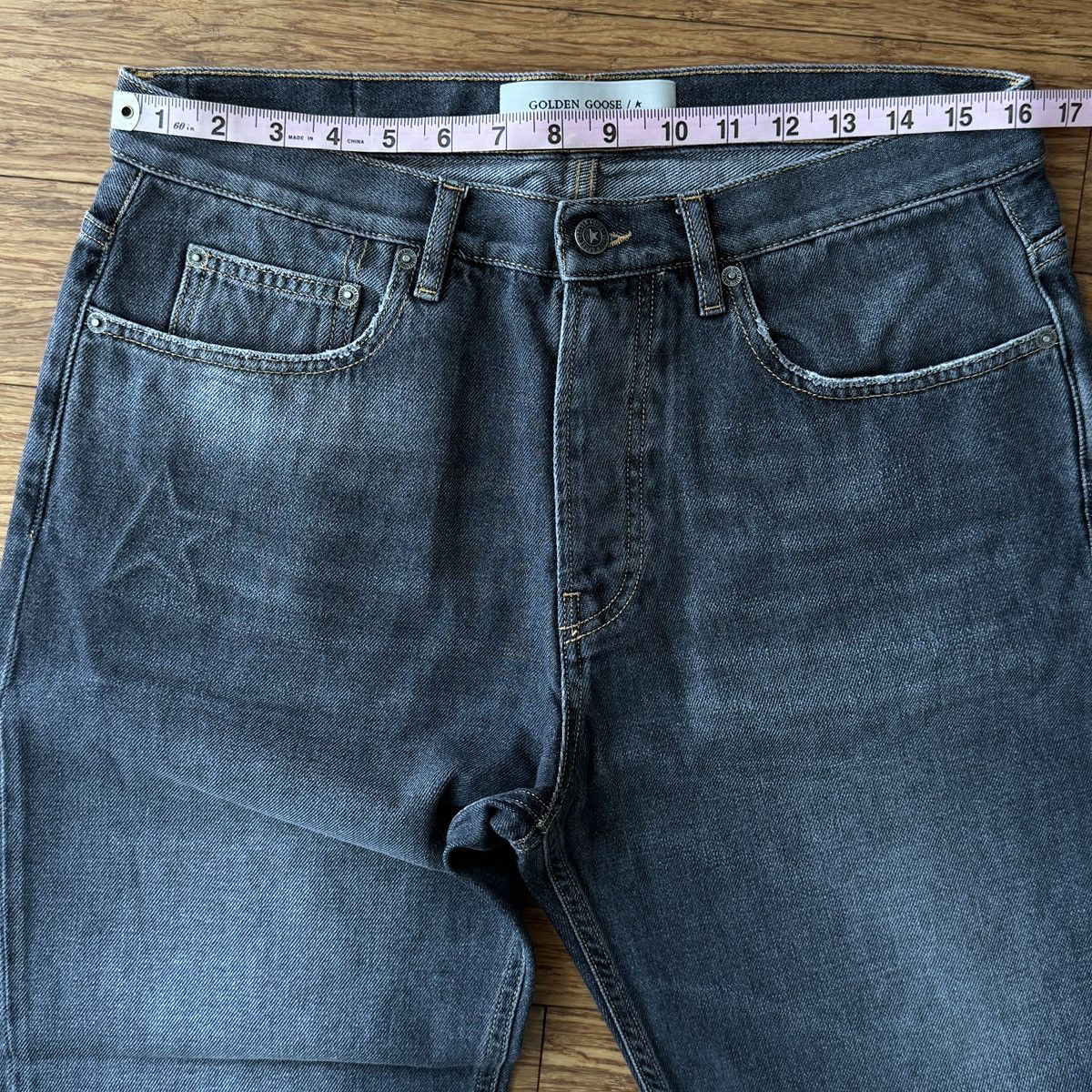 Golden Goose Golden Goose Skate Denim Cropped Jeans, Size 32 Size US 32 / EU 48 - 9 Thumbnail