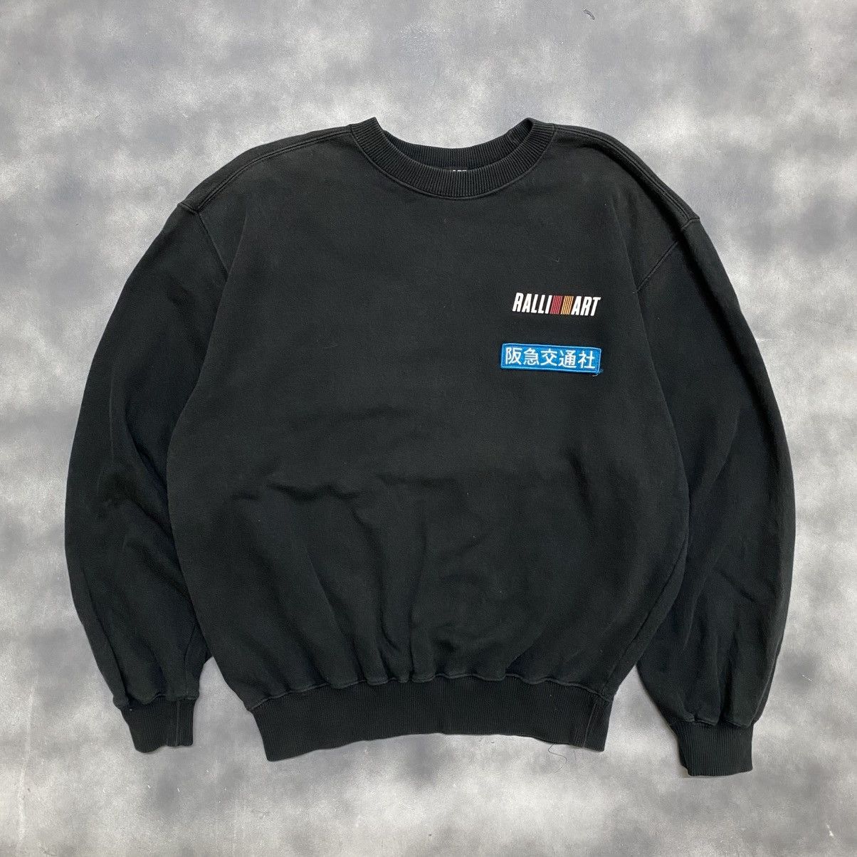 Japanese Brand × Vintage Vintage Ralliart Ralli Art Mitsubishi Motor Sport Sweatshirt Size US L / EU 52-54 / 3 - 3 Thumbnail