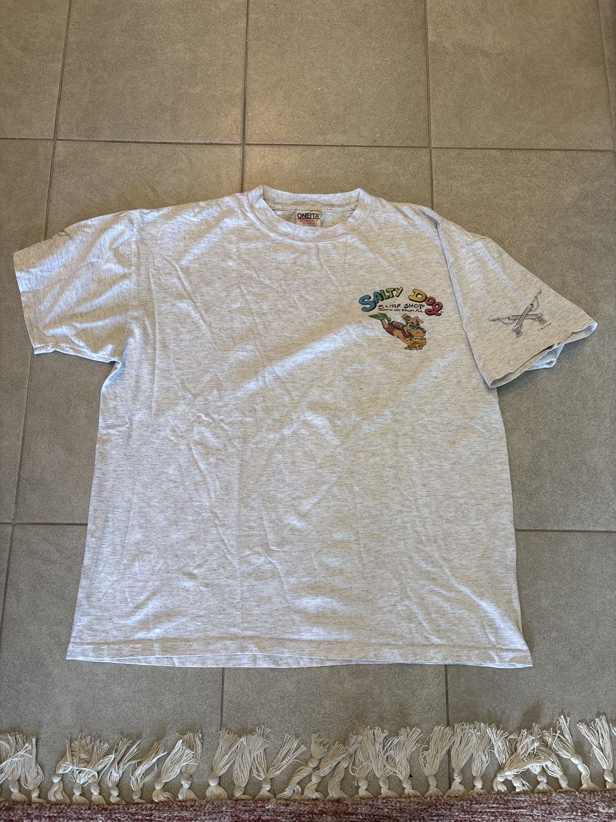 Other Vintage 1993 Panama City Beach FL Salty Dog Surf Shop Tee Size US XL / EU 56 / 4 - 3 Thumbnail