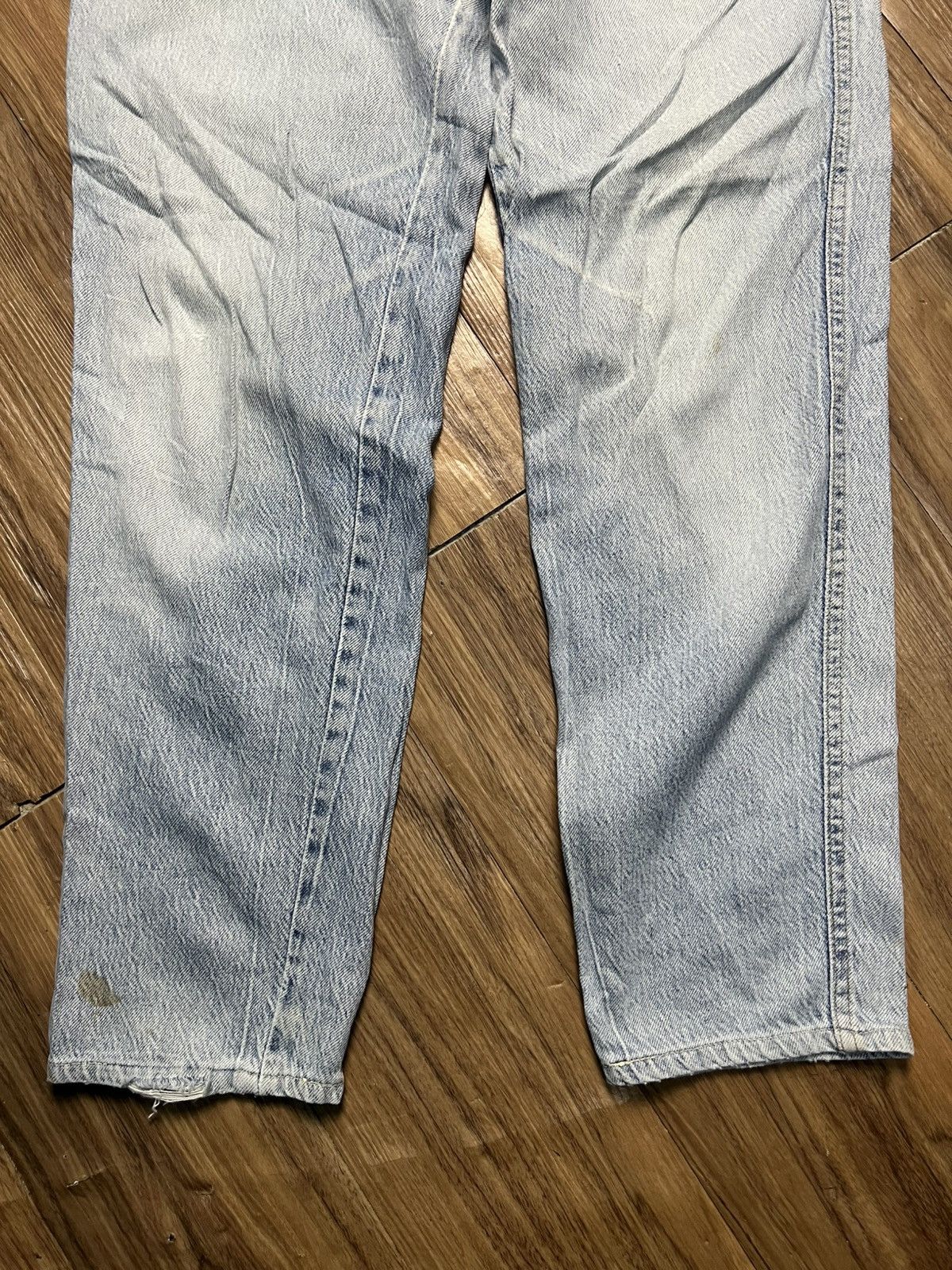 Le Grande Bleu (L.G.B.) DOT CO., LTD. Vintage Light Wash High-Waist Denim Jeans (41) Size US 29 - 4 Thumbnail