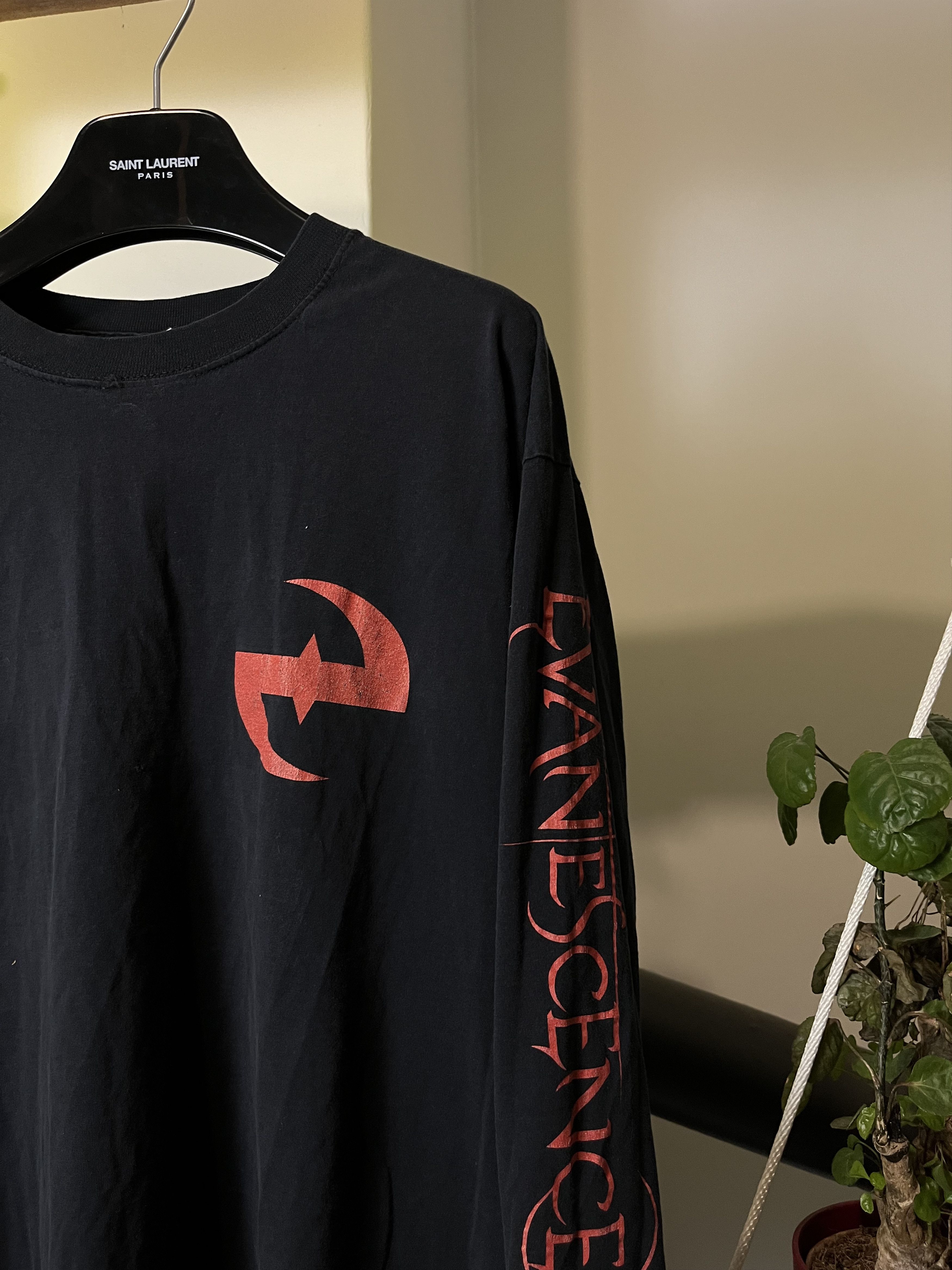 Band Tees × Vintage Vintage y2k Evanescence American Emo Rock Band Longsleeve Size US L / EU 52-54 / 3 - 3 Thumbnail