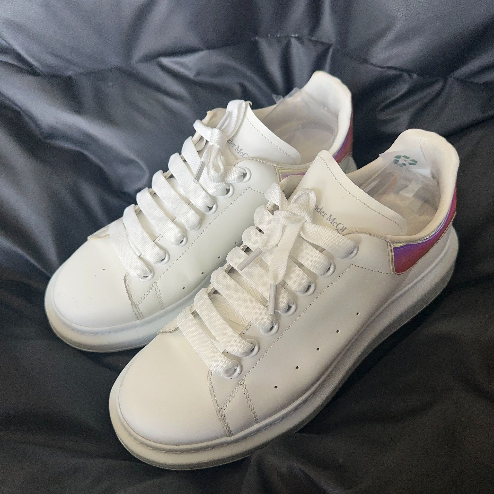 Alexander McQueen Alexander McQueen Laser Lowtop Sneakers 40 Men Size US 7.5 / EU 40-41 - 1 Thumbnail