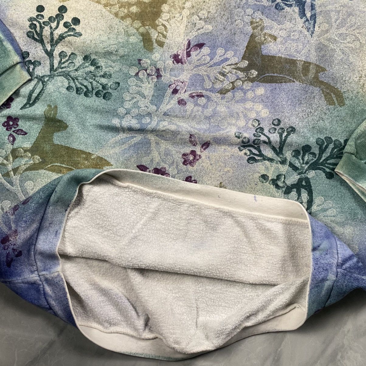 Cherokee Vintage 90s Abstract Floral Arts Fullprint Crewneck Size US M / EU 48-50 / 2 - 5 Thumbnail