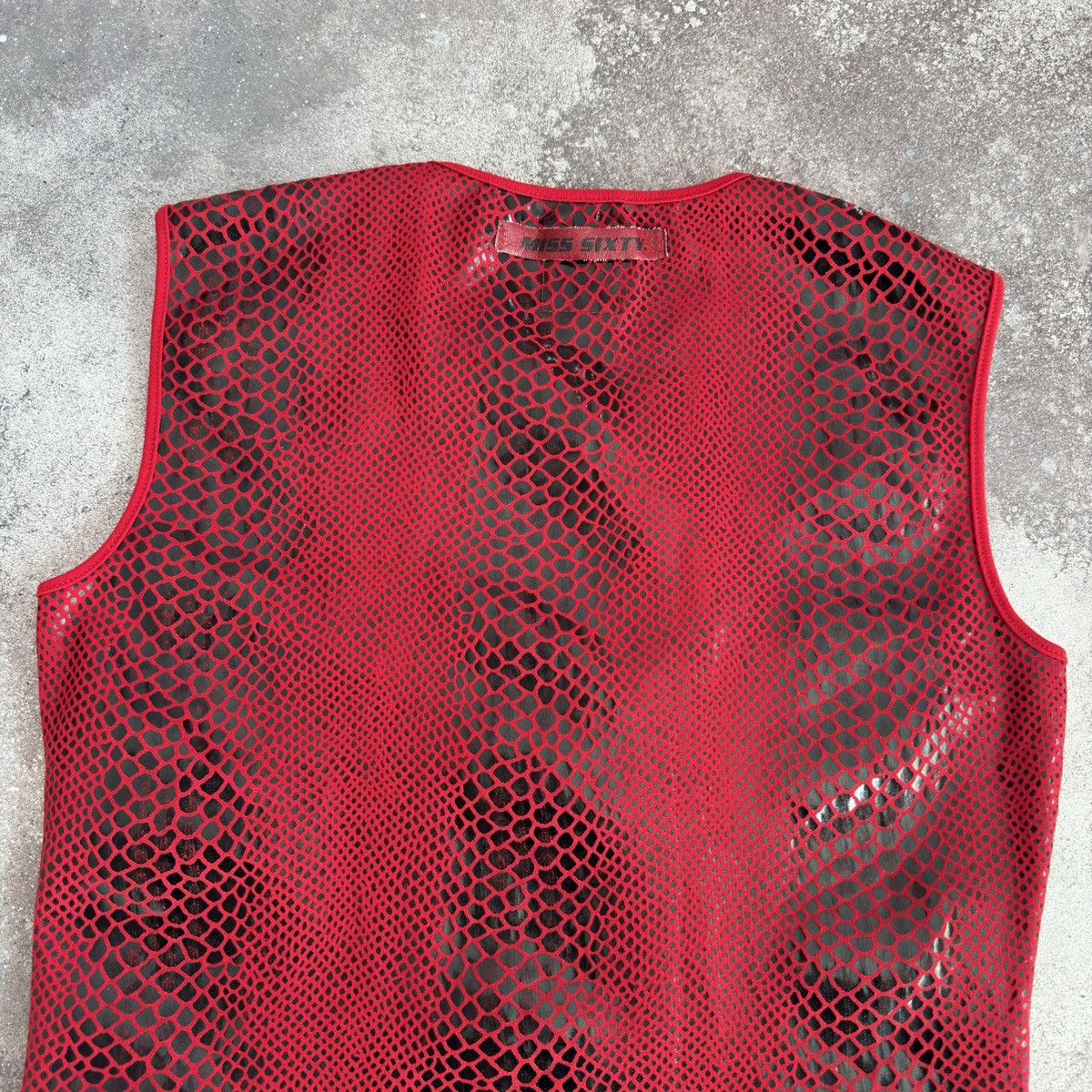 Miss Sixty × Vintage Miss Sixty Vintage Tank Top (Jean Paul Gaultier style) Size L / US 10 / IT 46 - 10 Thumbnail