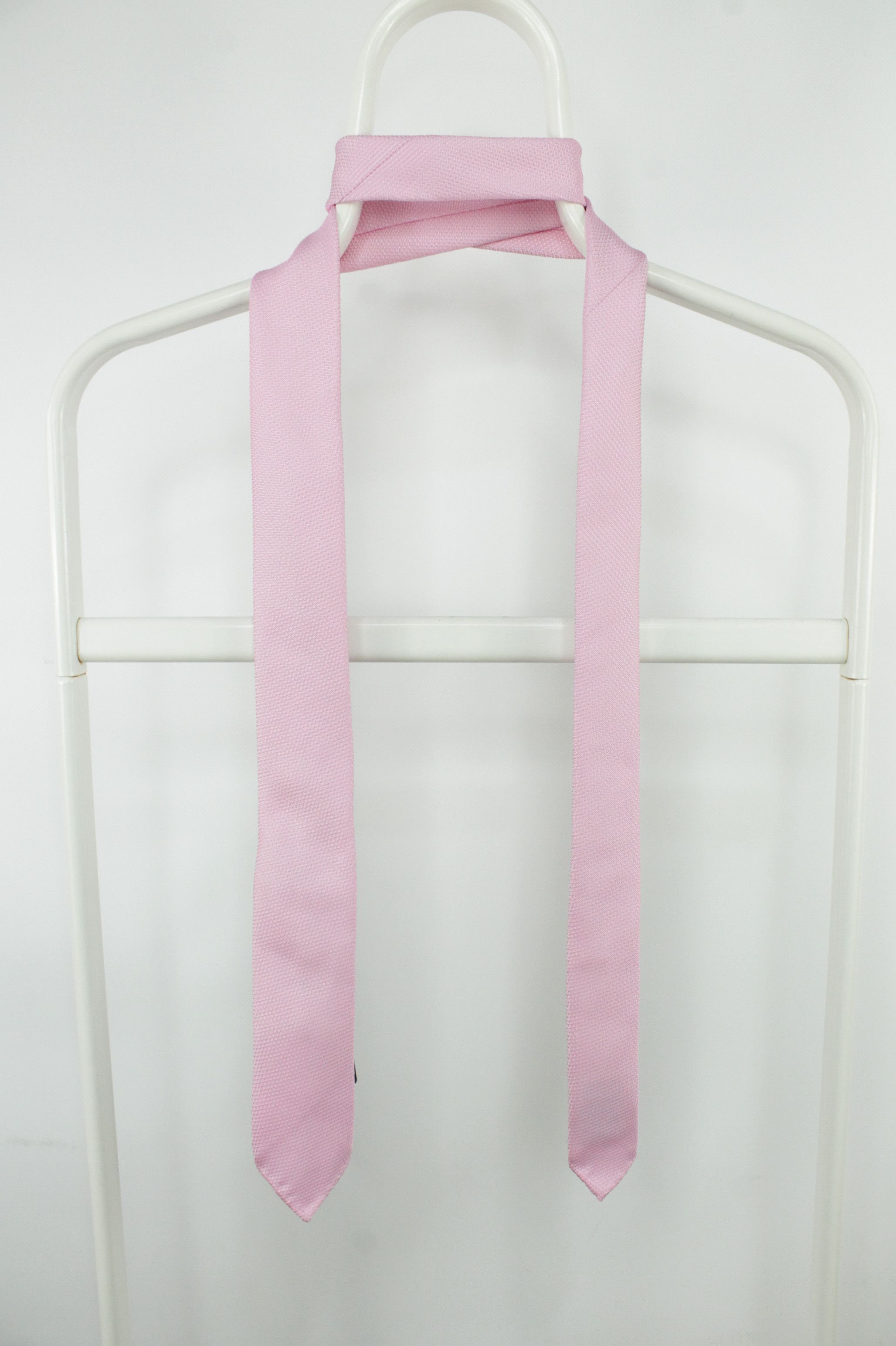 Hugo Boss Hugo Boss Soft Wrinkle free Jacquard Structure Pink Tie Size ONE SIZE - 1 Thumbnail