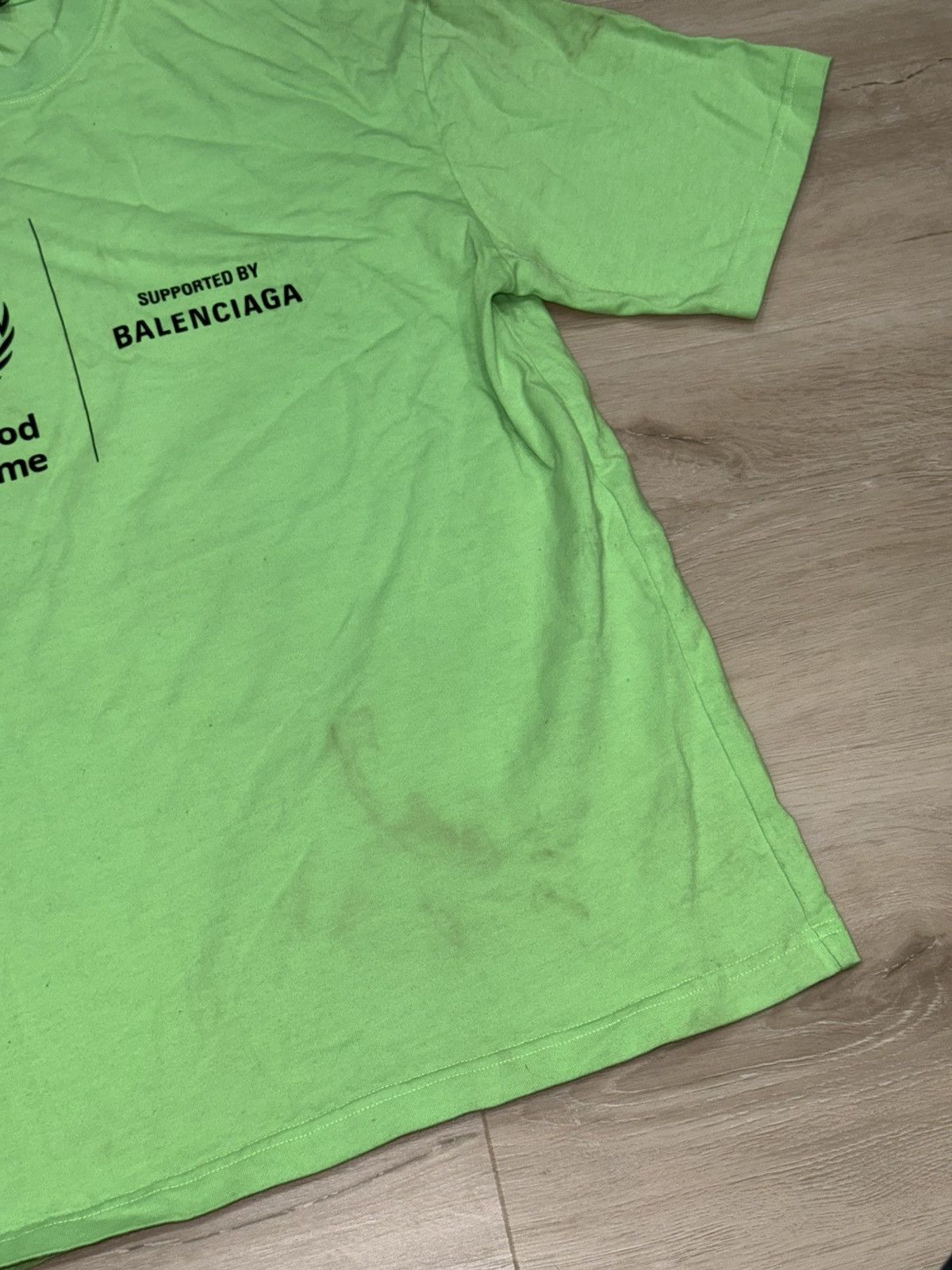 Balenciaga Balenciaga WFP World Food Programme Tee Size US M / EU 48-50 / 2 - 8 Thumbnail