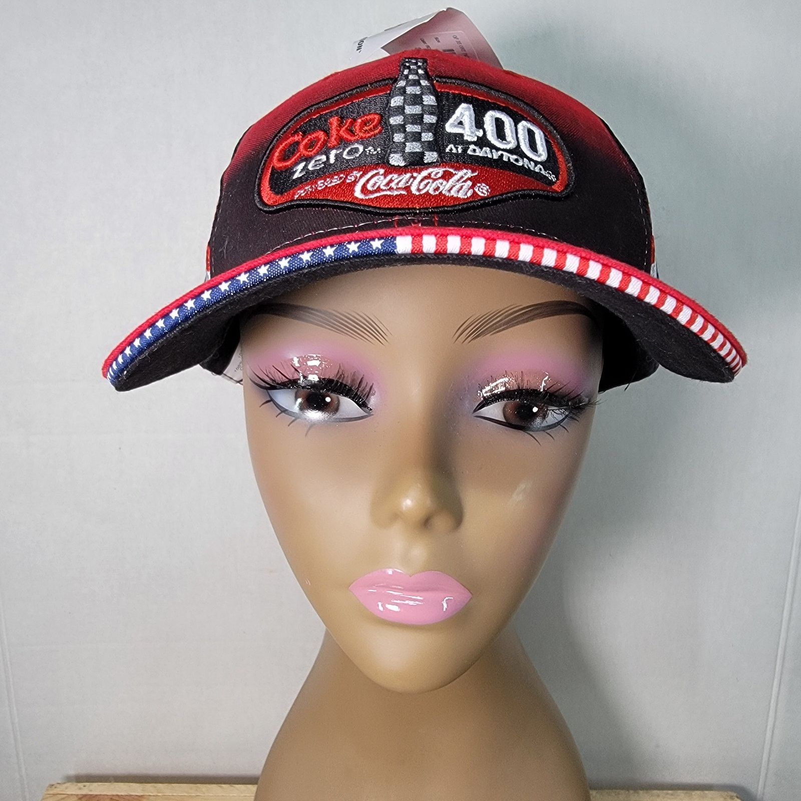 NASCAR NASCAR Daytona Intl. Speedway / Coke Zero Snapback Hat NWT Size ONE SIZE - 2 Thumbnail